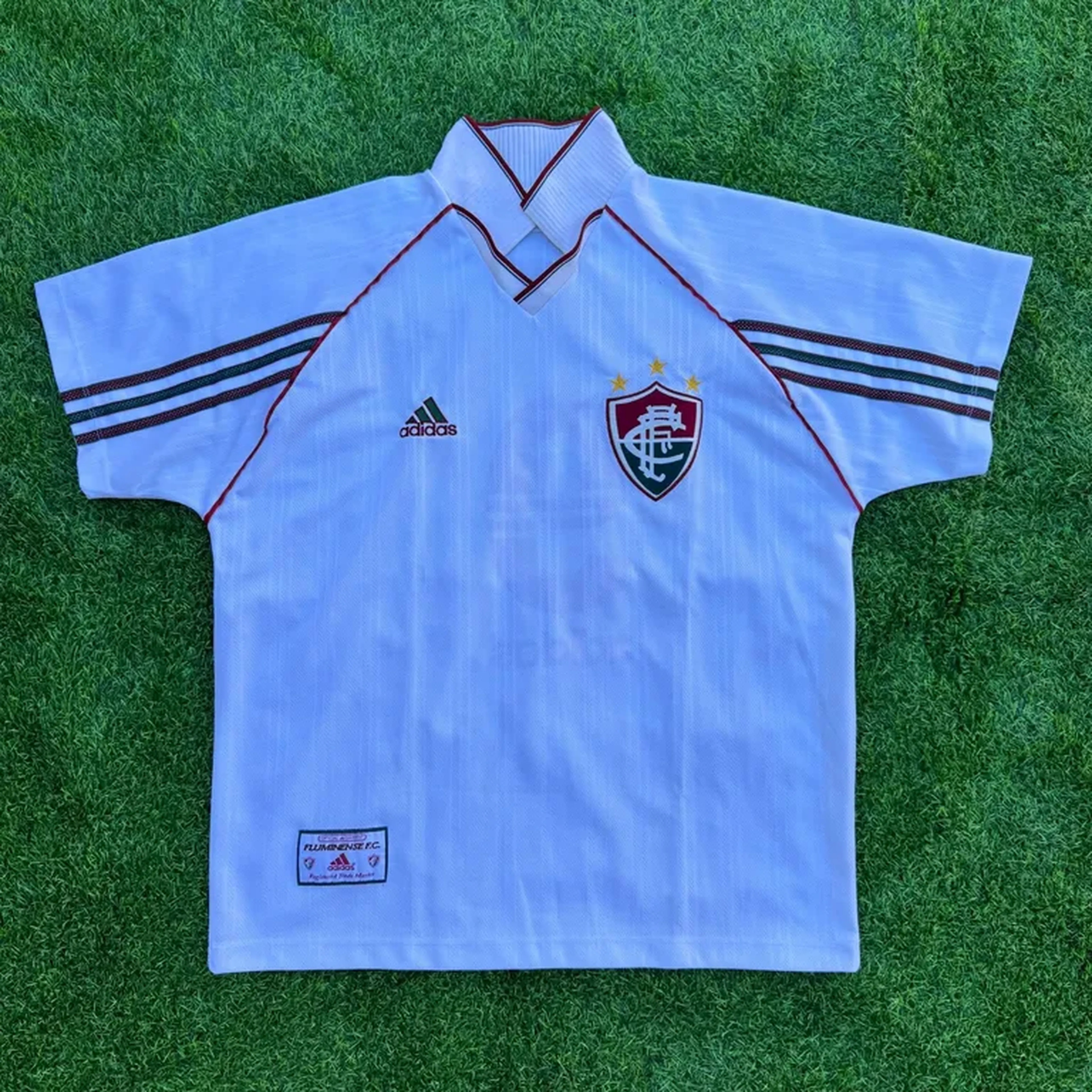 Camisa Fluminense Adidas 1998 2000 GG imagem