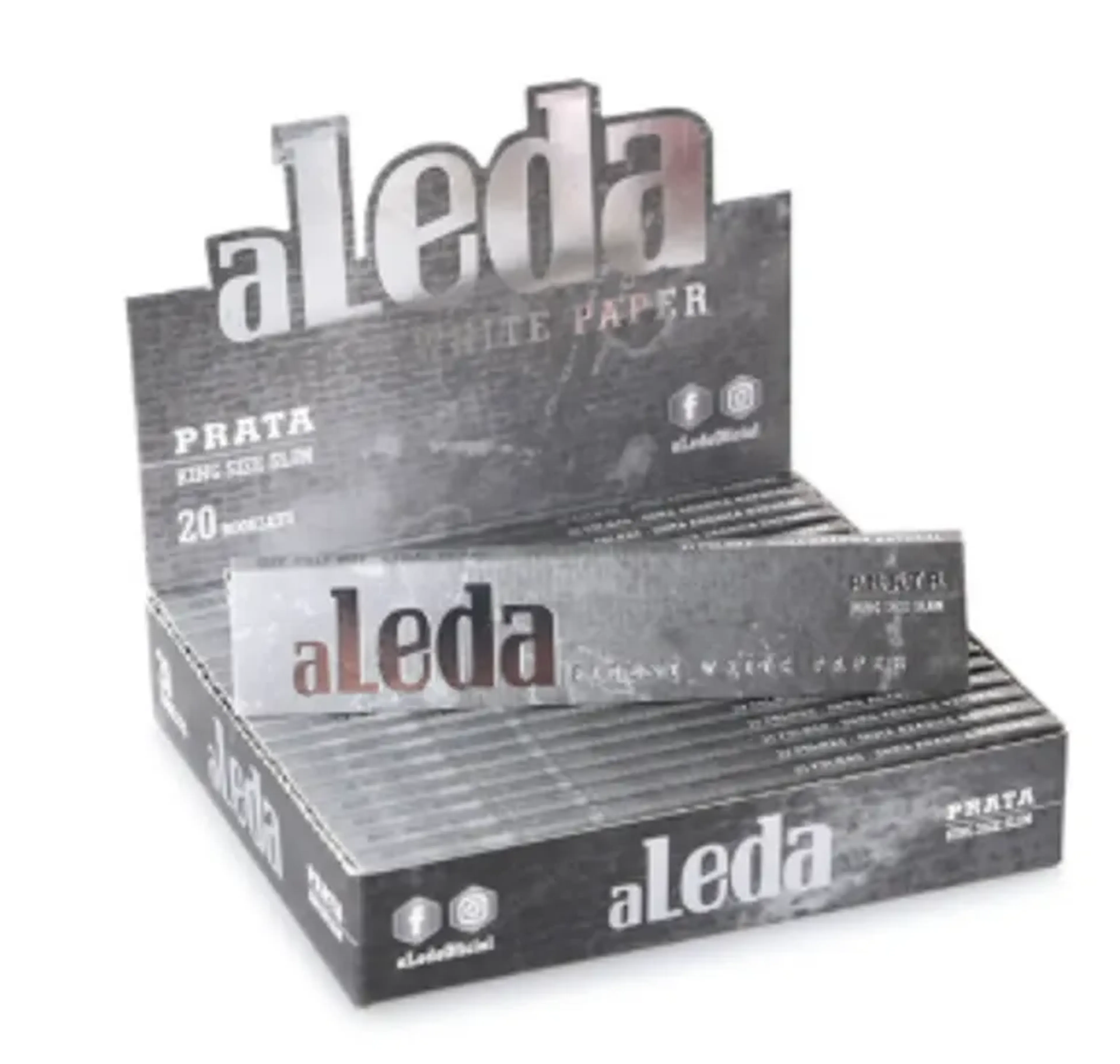 aLeda Prata Slim King Size imagem