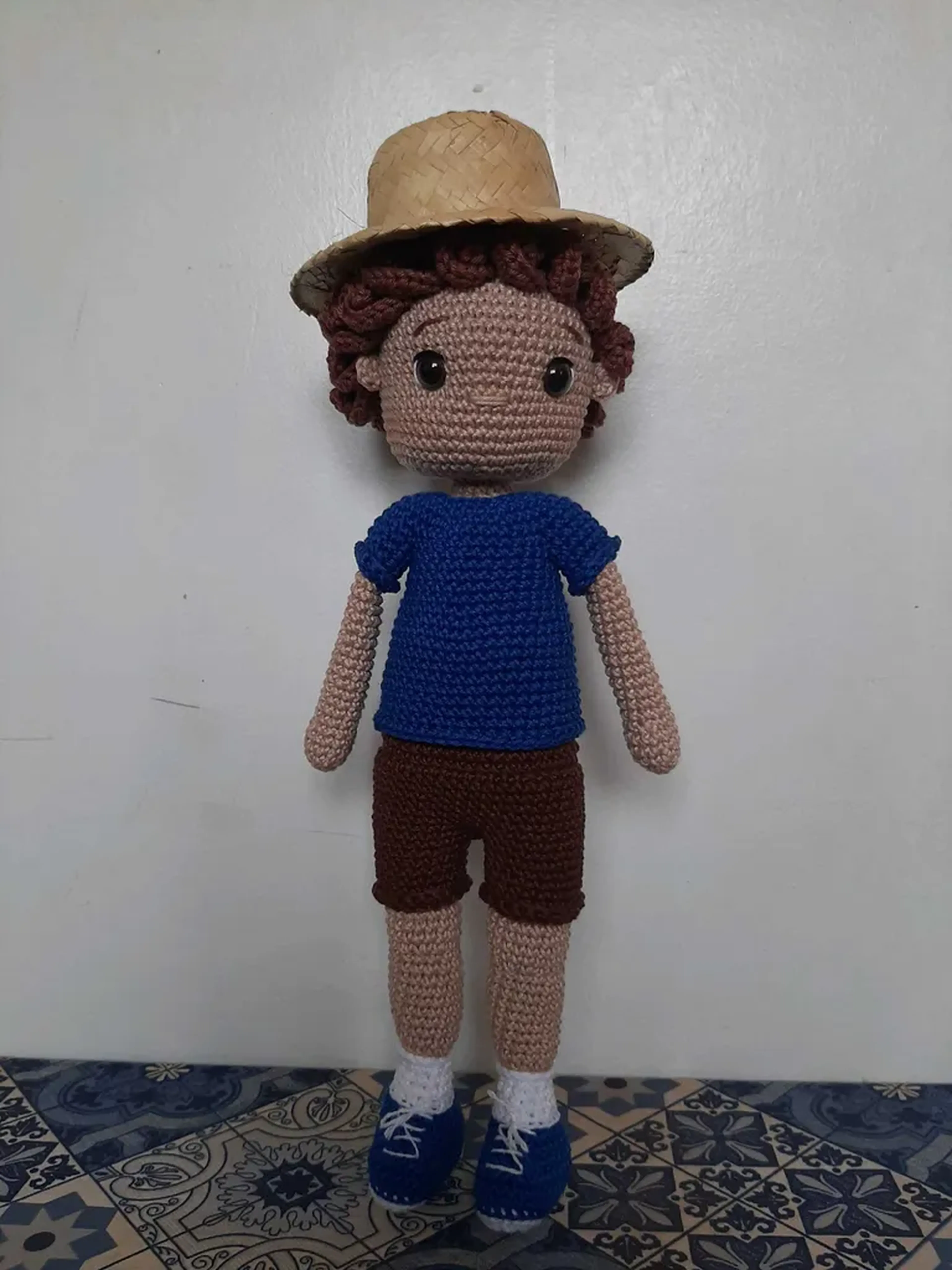 Boneco de amigurumi imagem