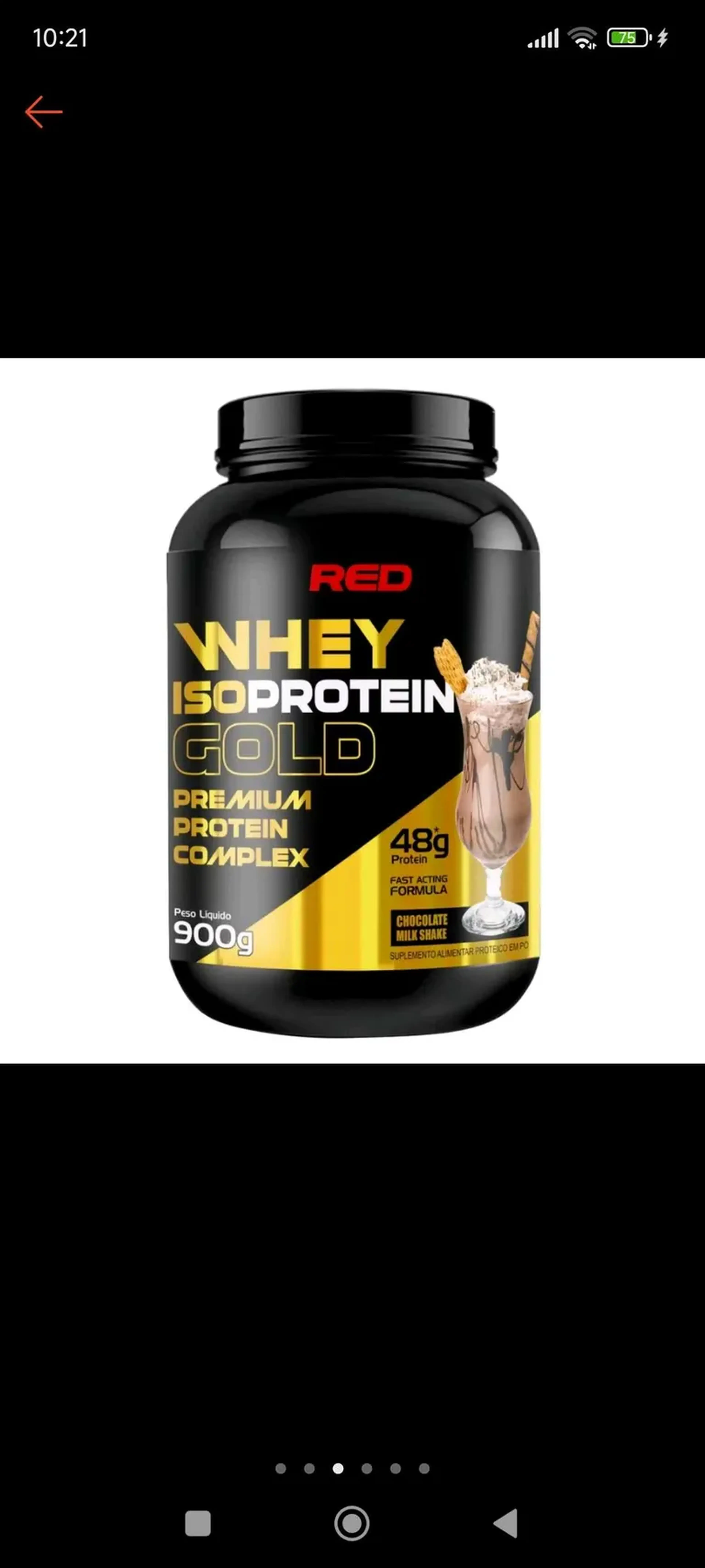 Whey IsoProtein Gold imagem