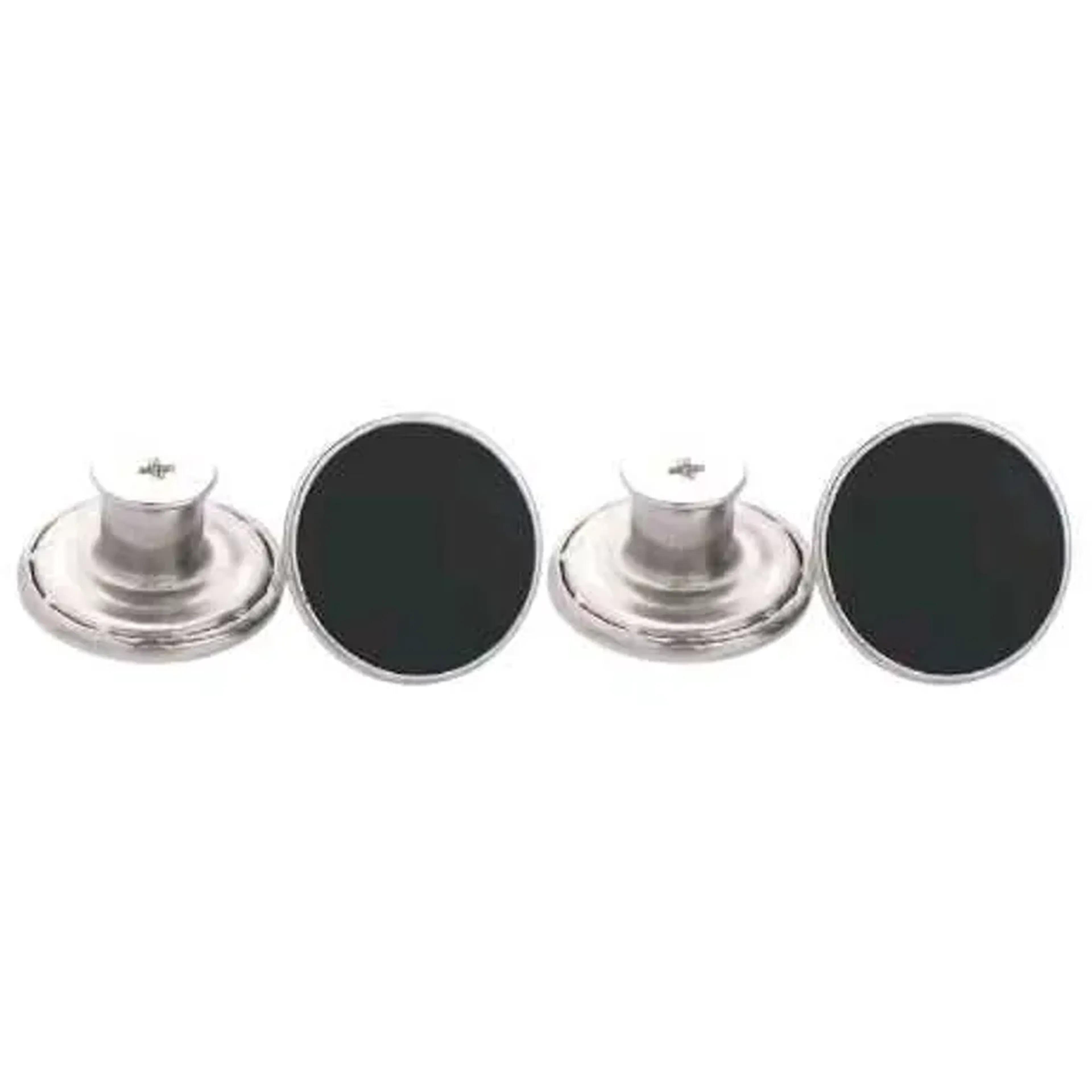 Conjunto com 02 Botões Parafusáveis – 17mm (sem chave) imagem