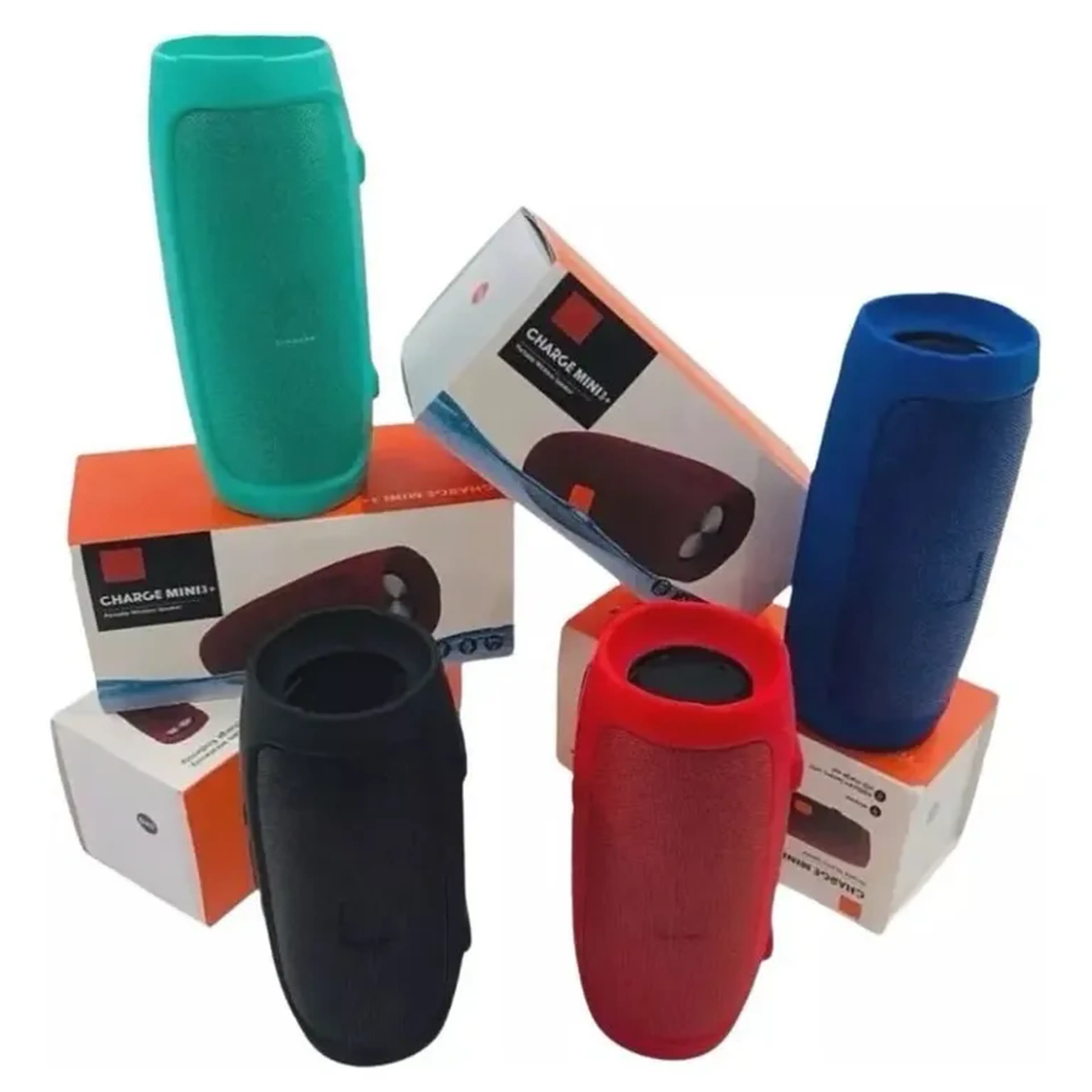 Caixinha De Som Charge 3 Mini Bluetooth Pen Drive Portátil imagem