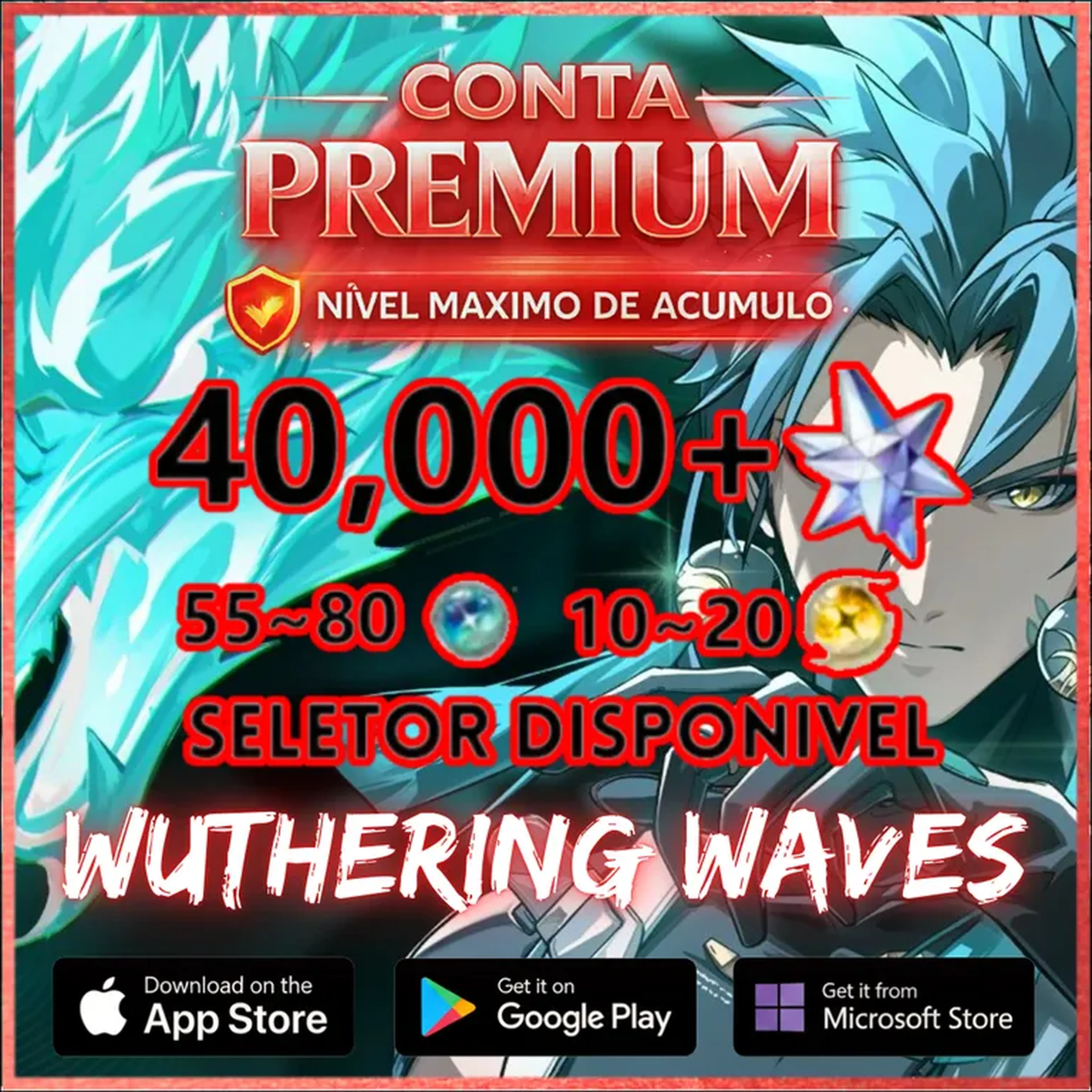 CONTA PREMIUM 📕 Wuthering Waves imagem