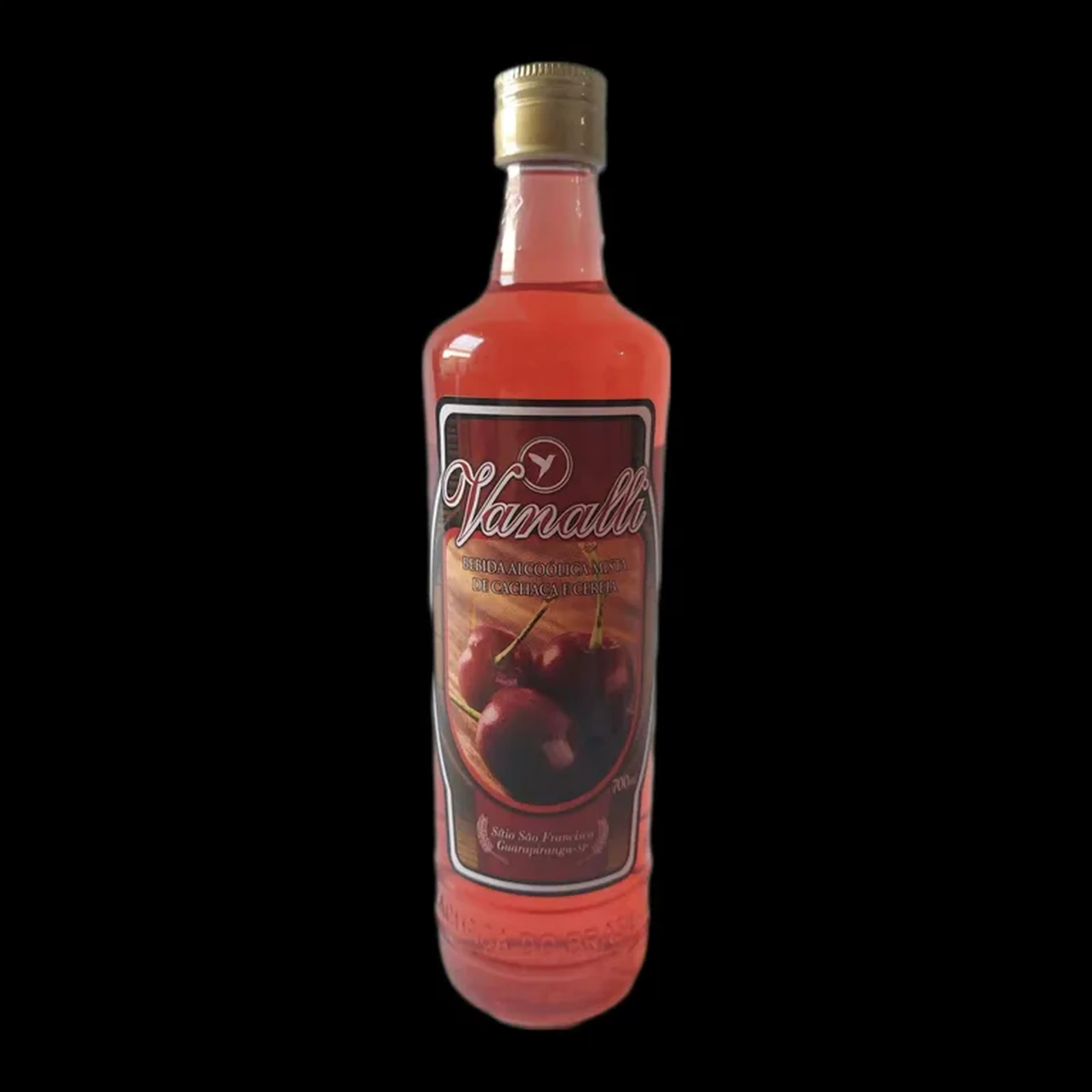 Bebida Alcoólica Mista de Cachaça e Cereja Vanalli - 700 ml imagem