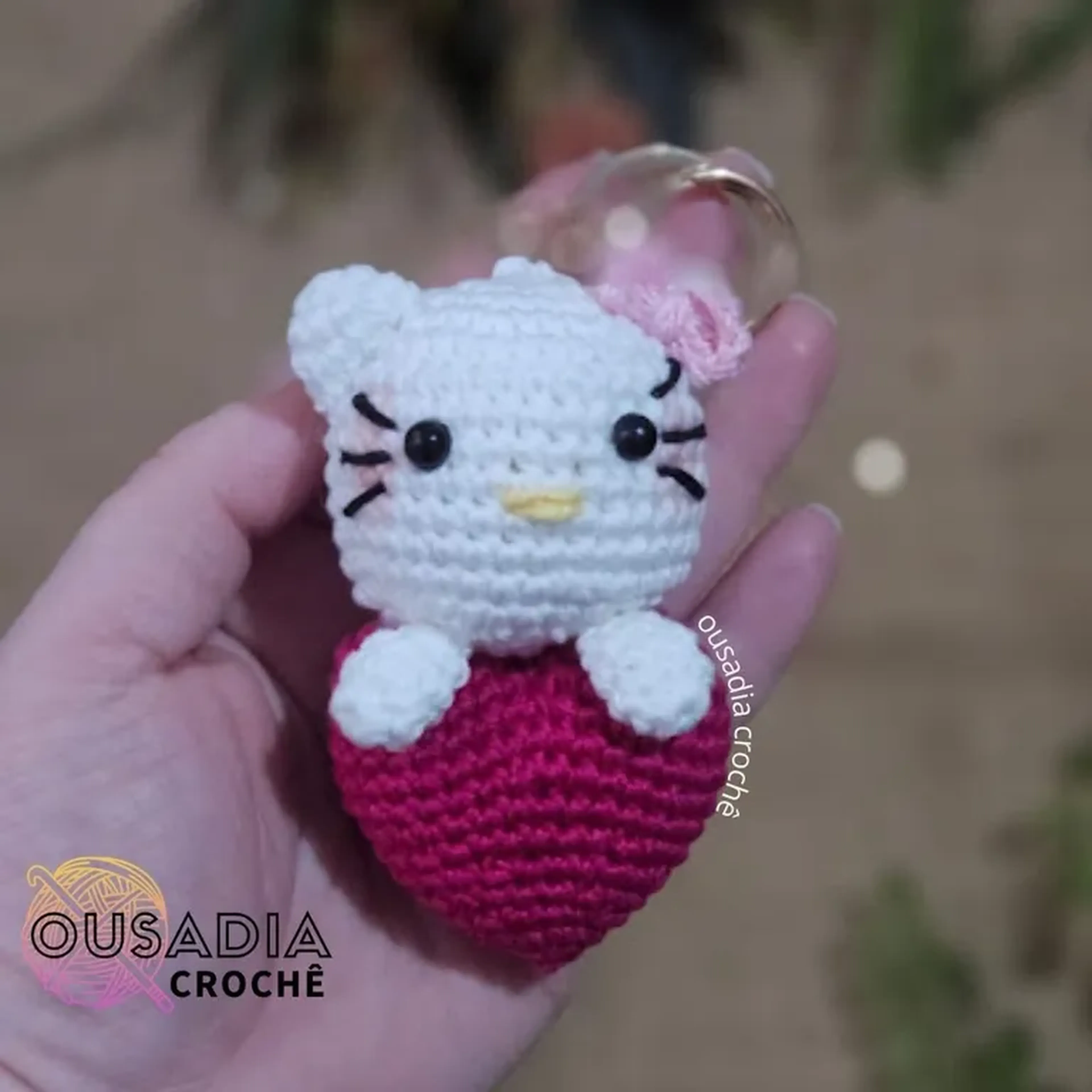 Chaveiro Hello Kit imagem