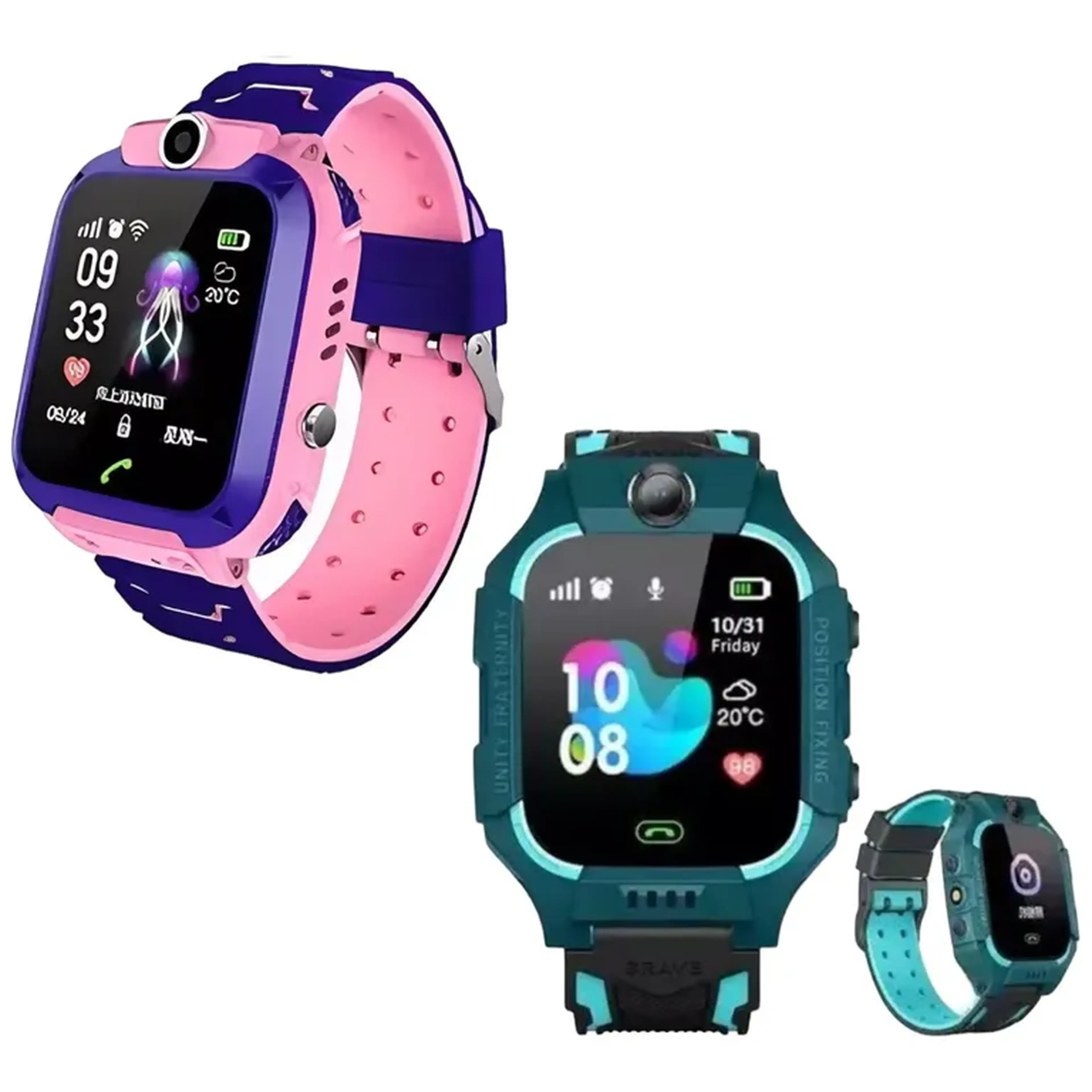 Smartwatch Infantil Q12 Infantil GPS SOS imagem