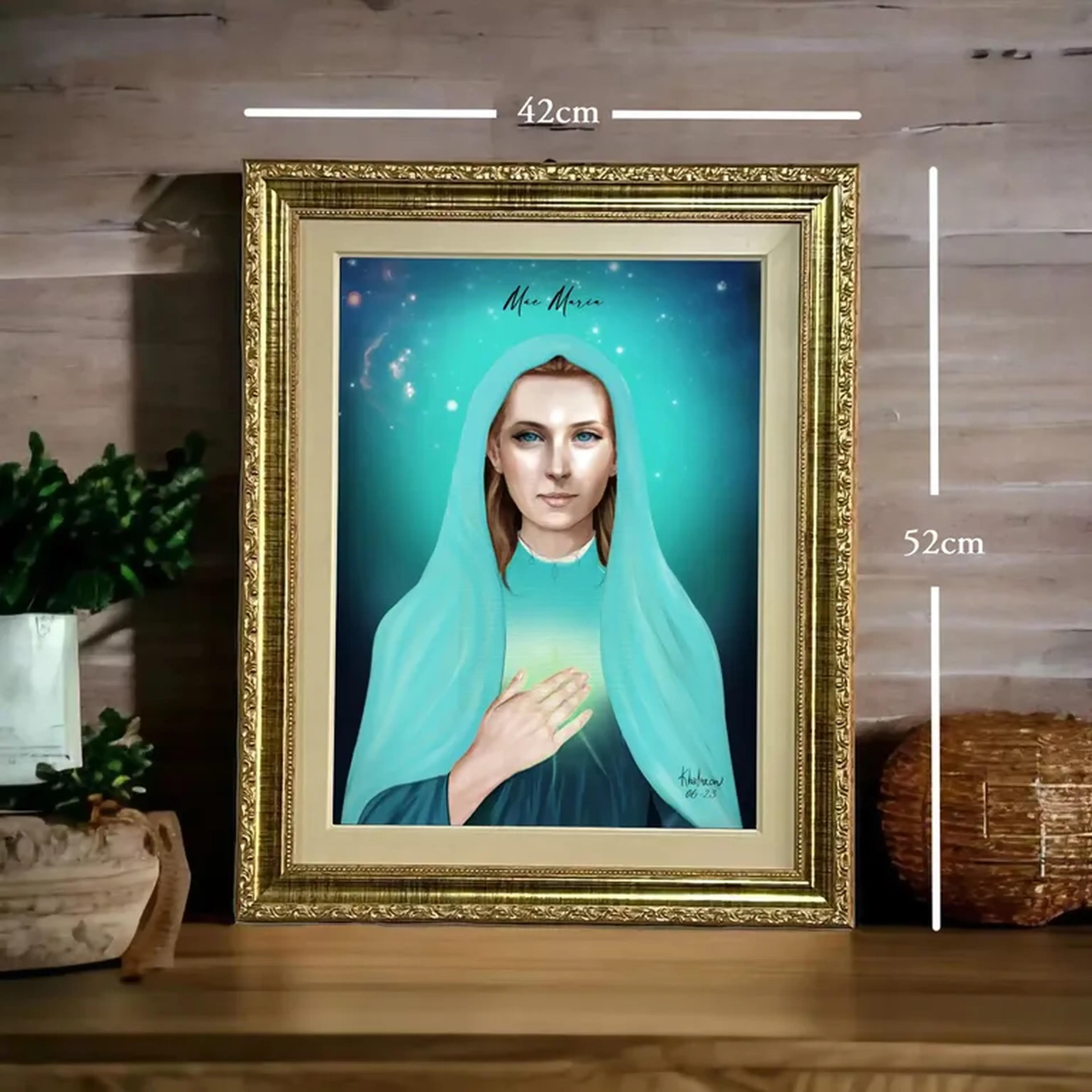 Quadro G- Mãe Maria imagem