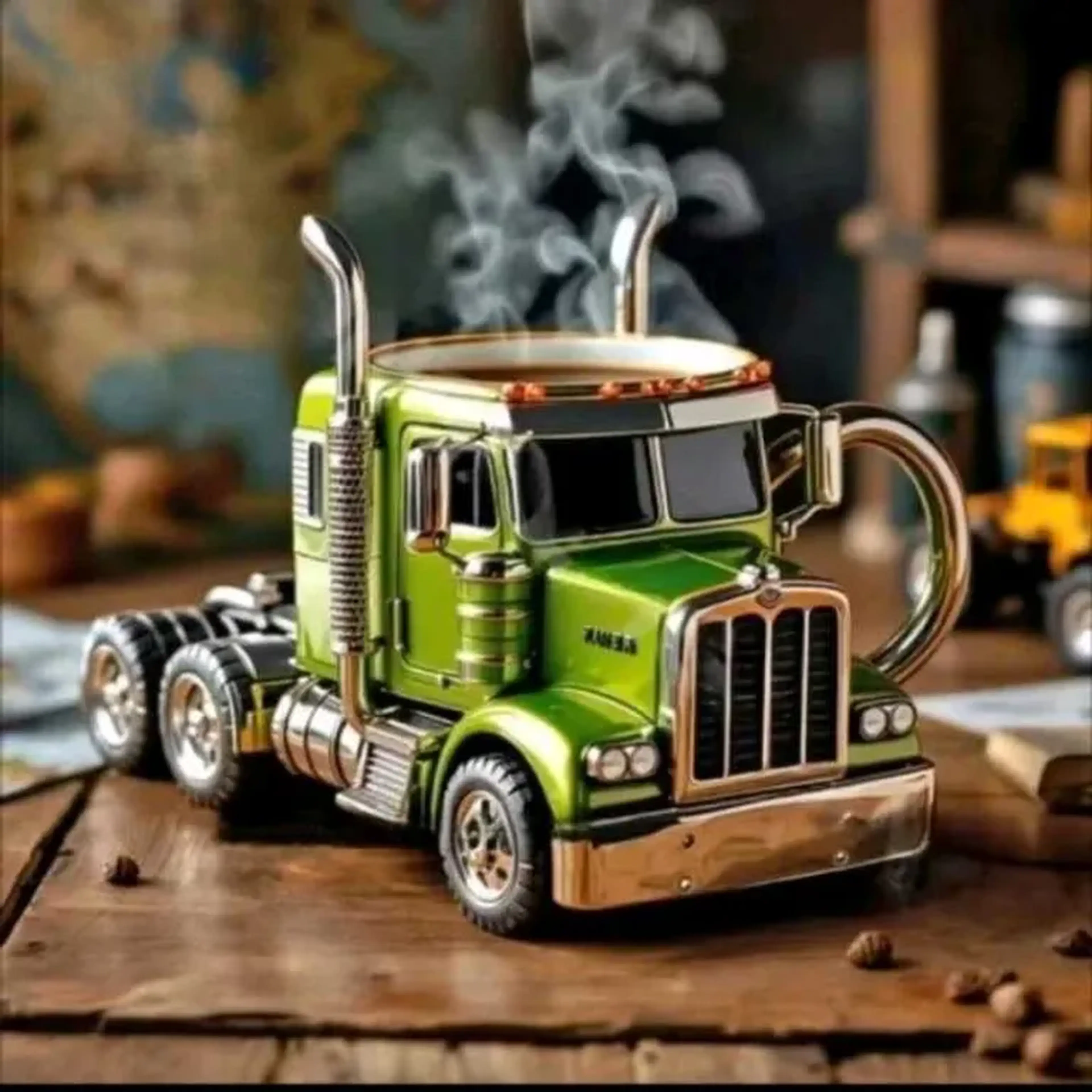 Carreneca canecas personalizadas de carreta imagem