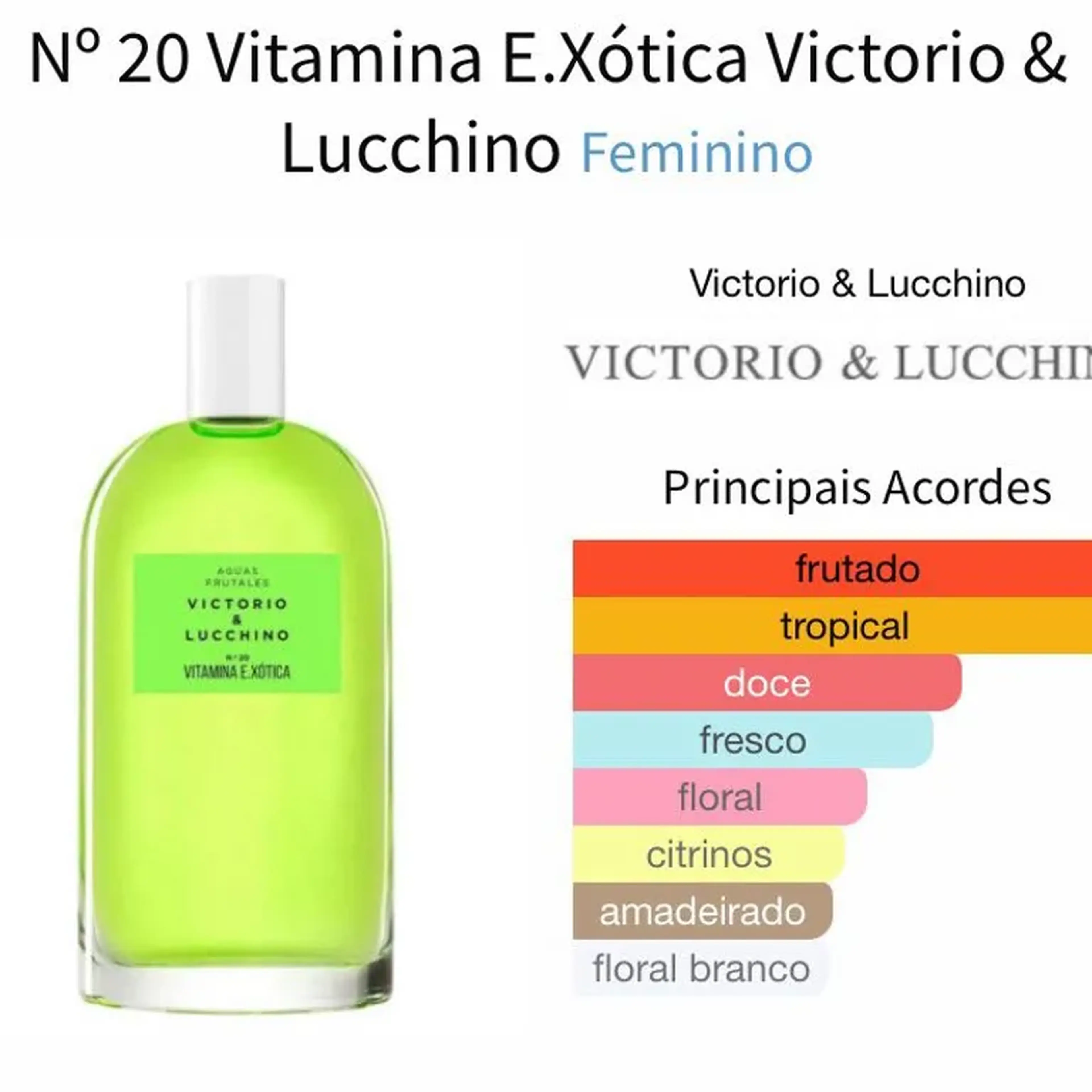 Nº 20 Vitamina E.Xótica, Victorio e Lucchino (Decant) imagem