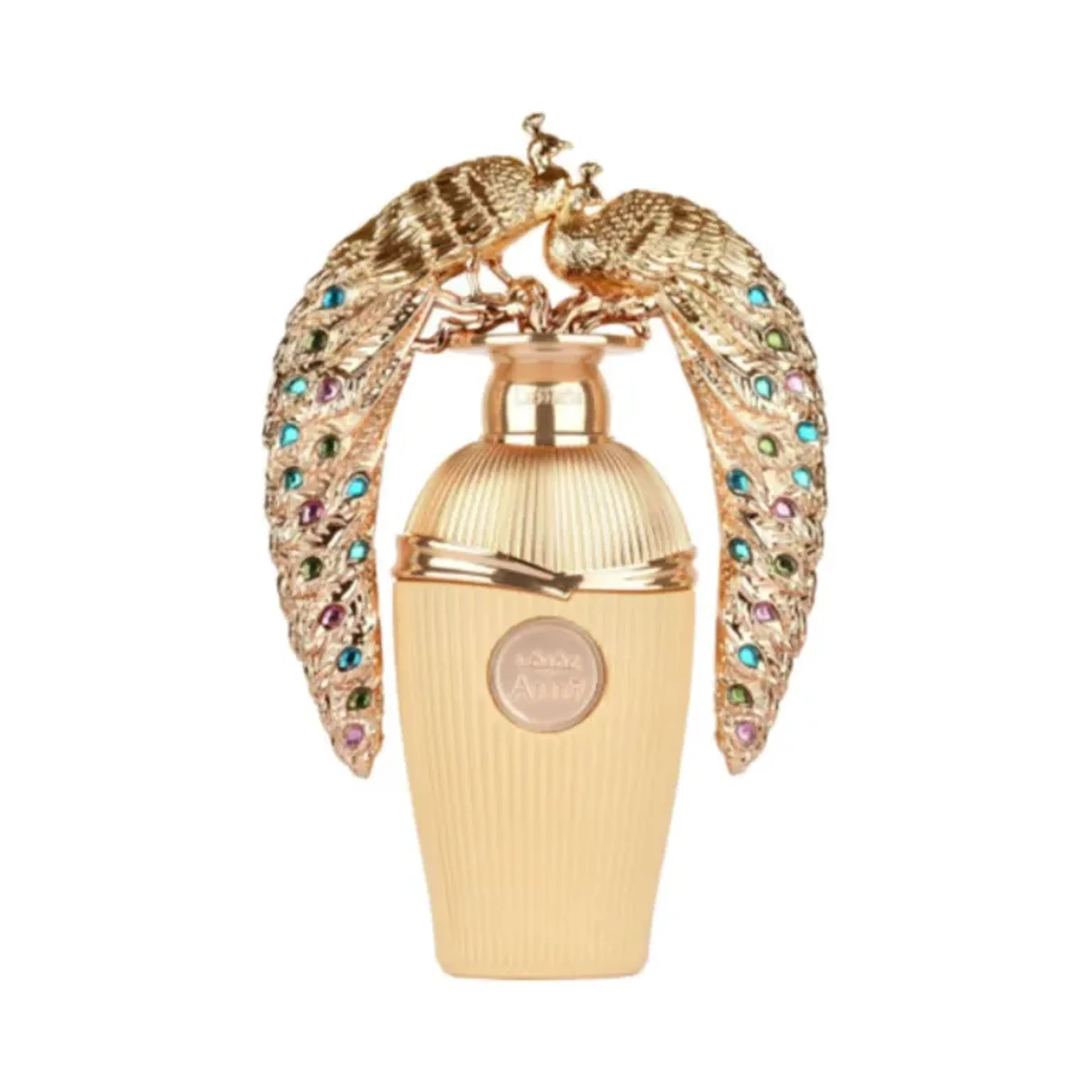 Perfume Árabe Lattafa Afeef Unissex Frasco Gold Pavão 100ml imagem