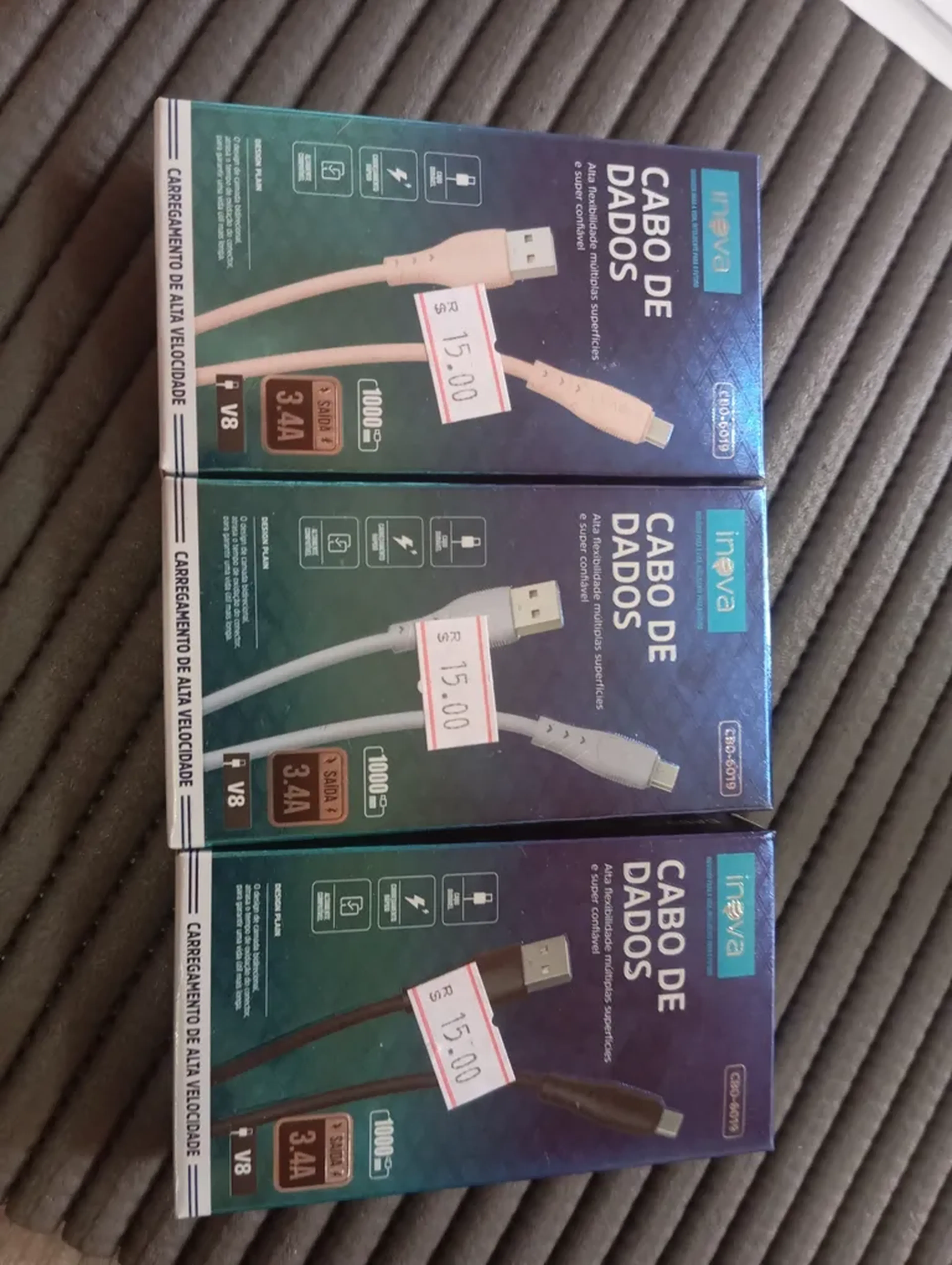 Cabo inova v8 1 mt imagem