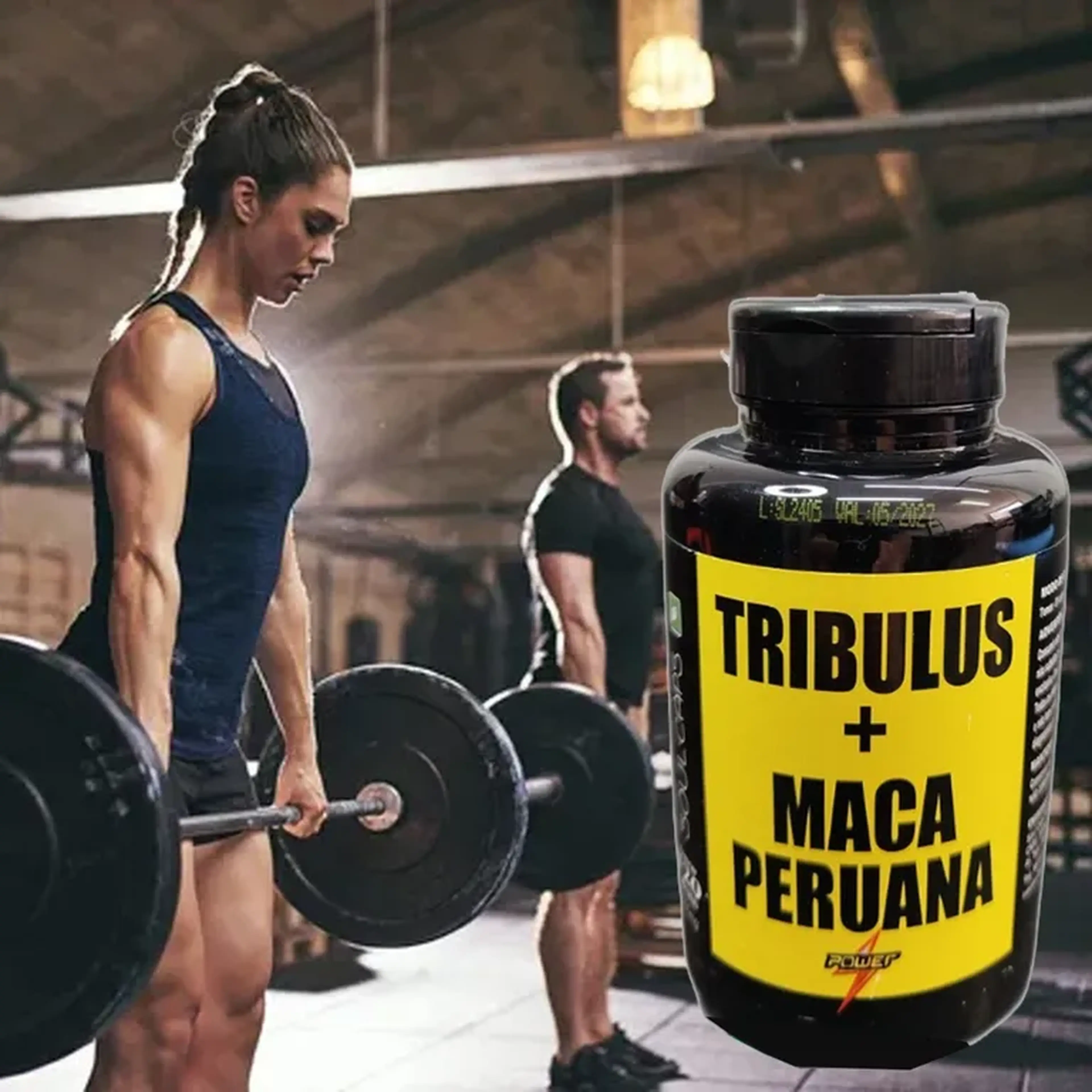 Tribulus + Maca Peruana 120 capsulas 500mg imagem
