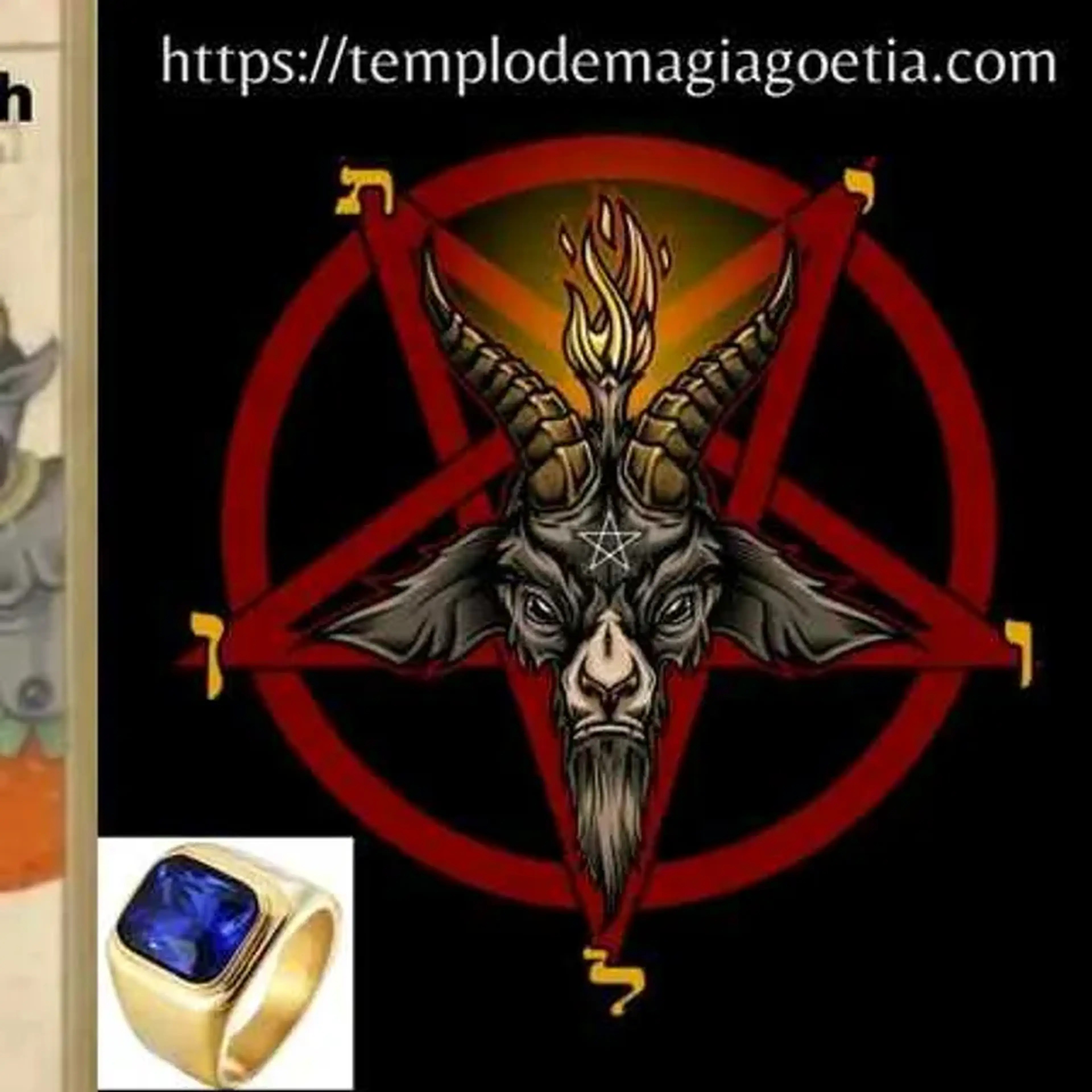 Anel do Rei Djinn Zawbah imagem
