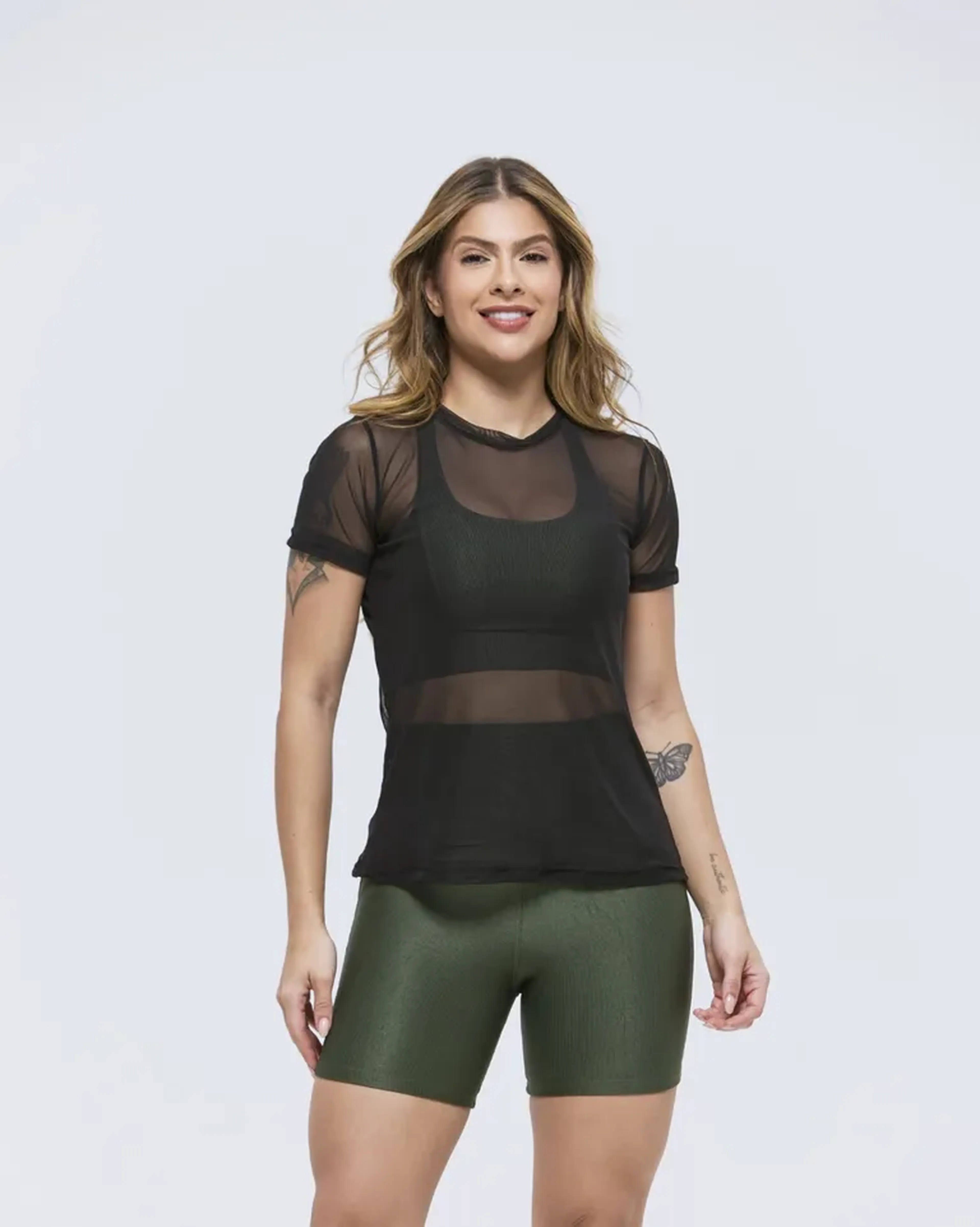BABY LOOK TULE - REF.: 06606 imagem