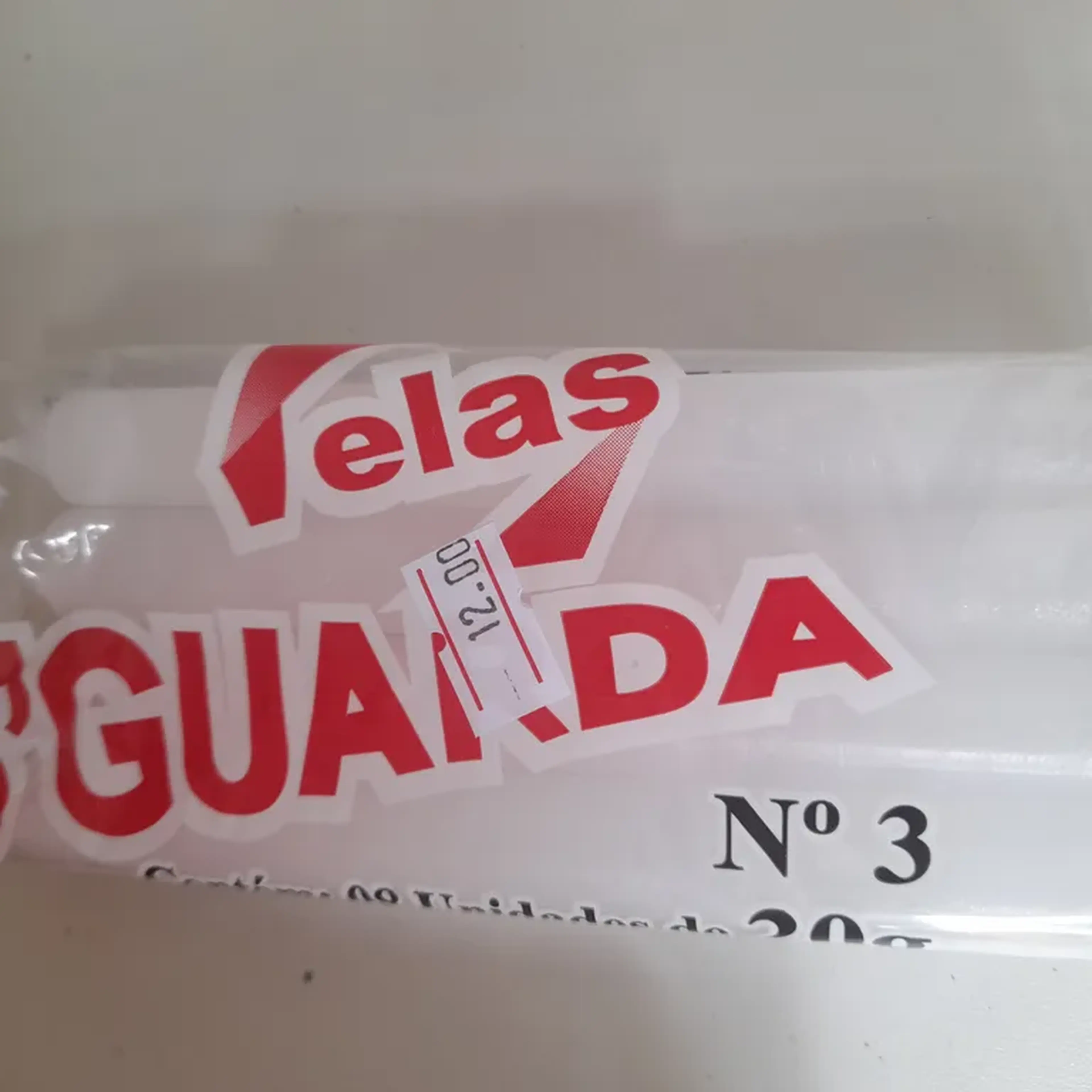 Velas Cor Branco imagem