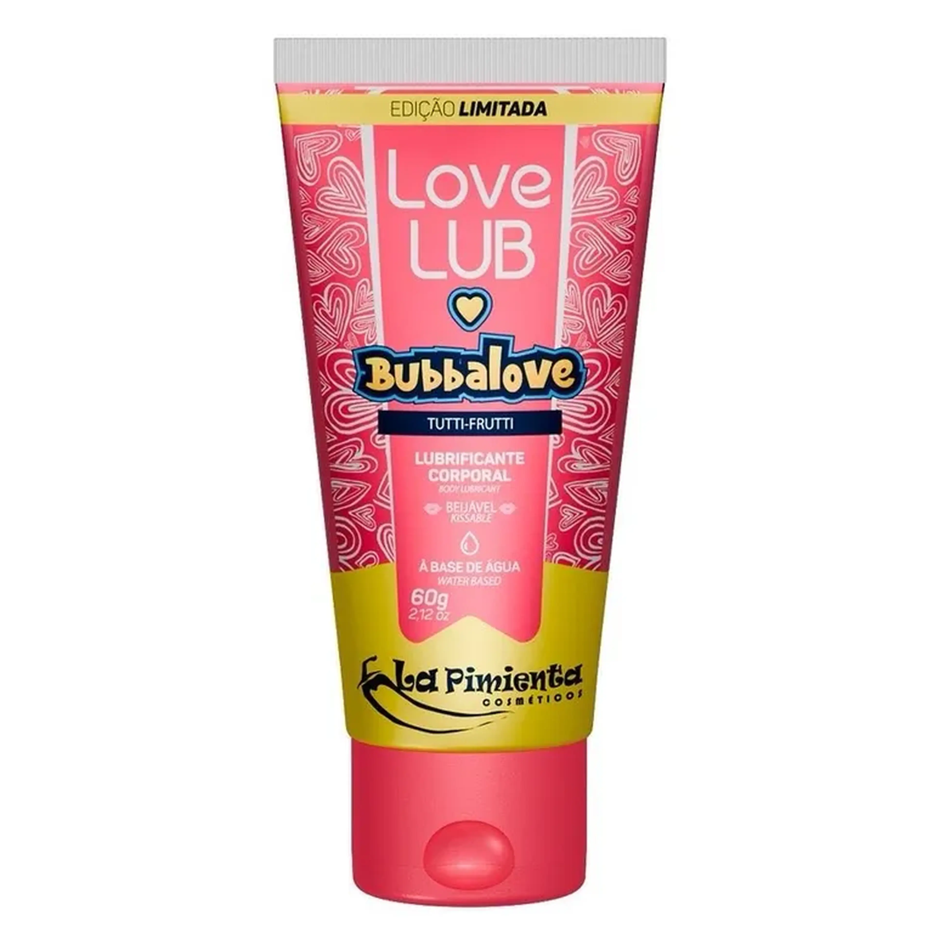Lubrificante beijável sabor Tutti Frutti 60g imagem