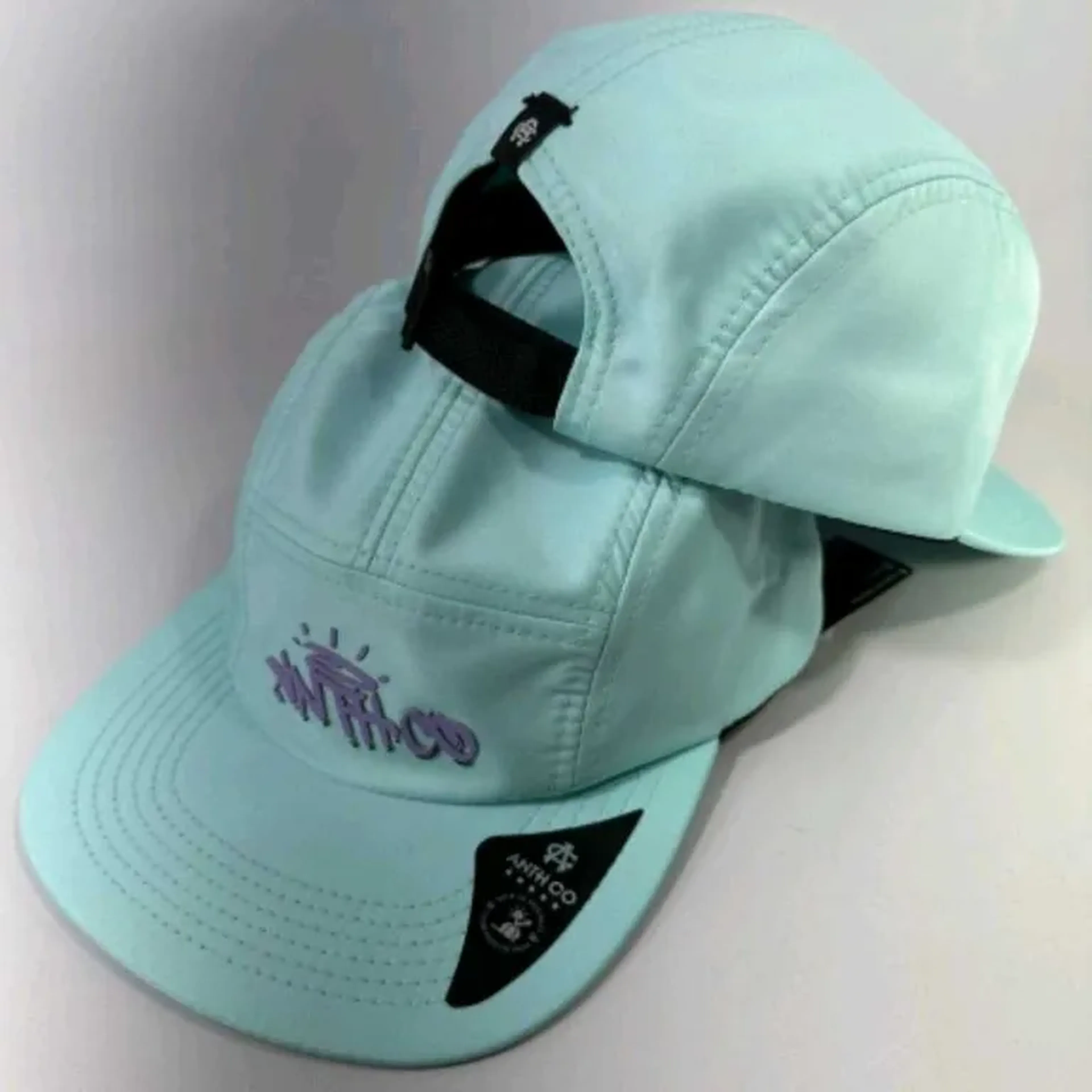 BONÉ FIVE PANEL ROCAS VERDE AGUA imagem