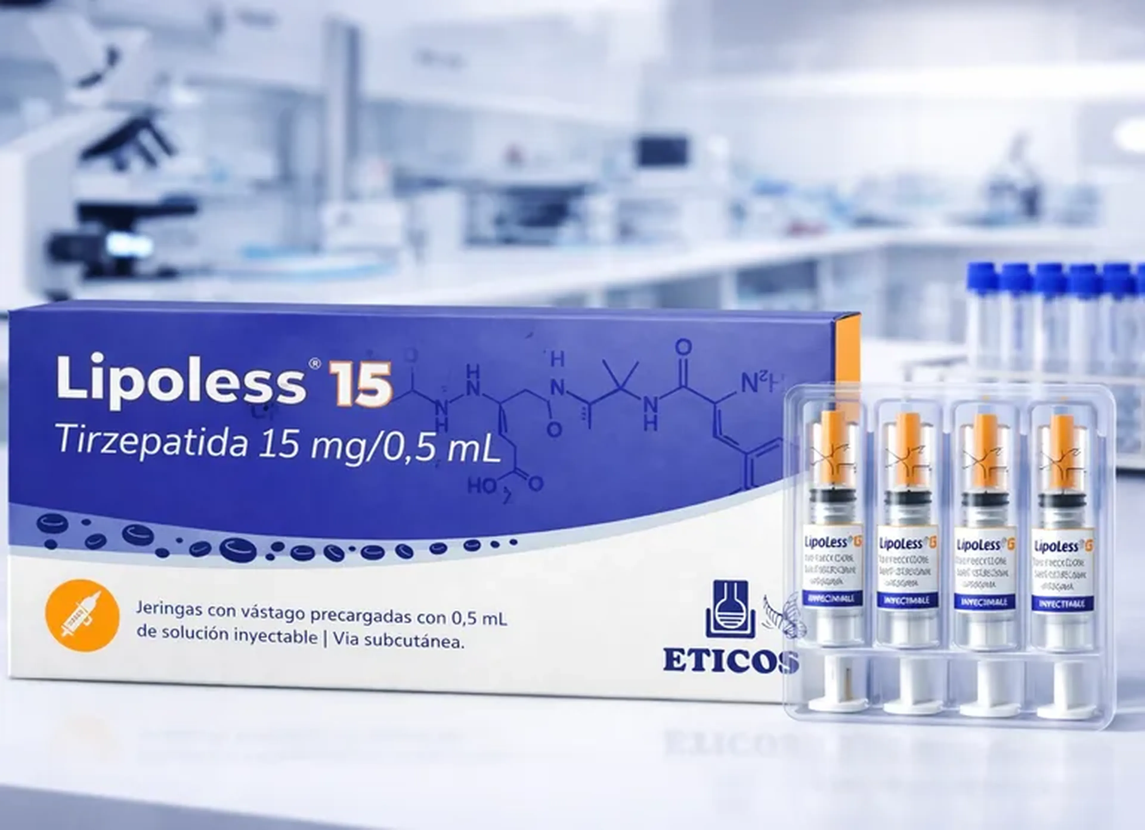 Lipoless 15 Mg 4 seringas imagem