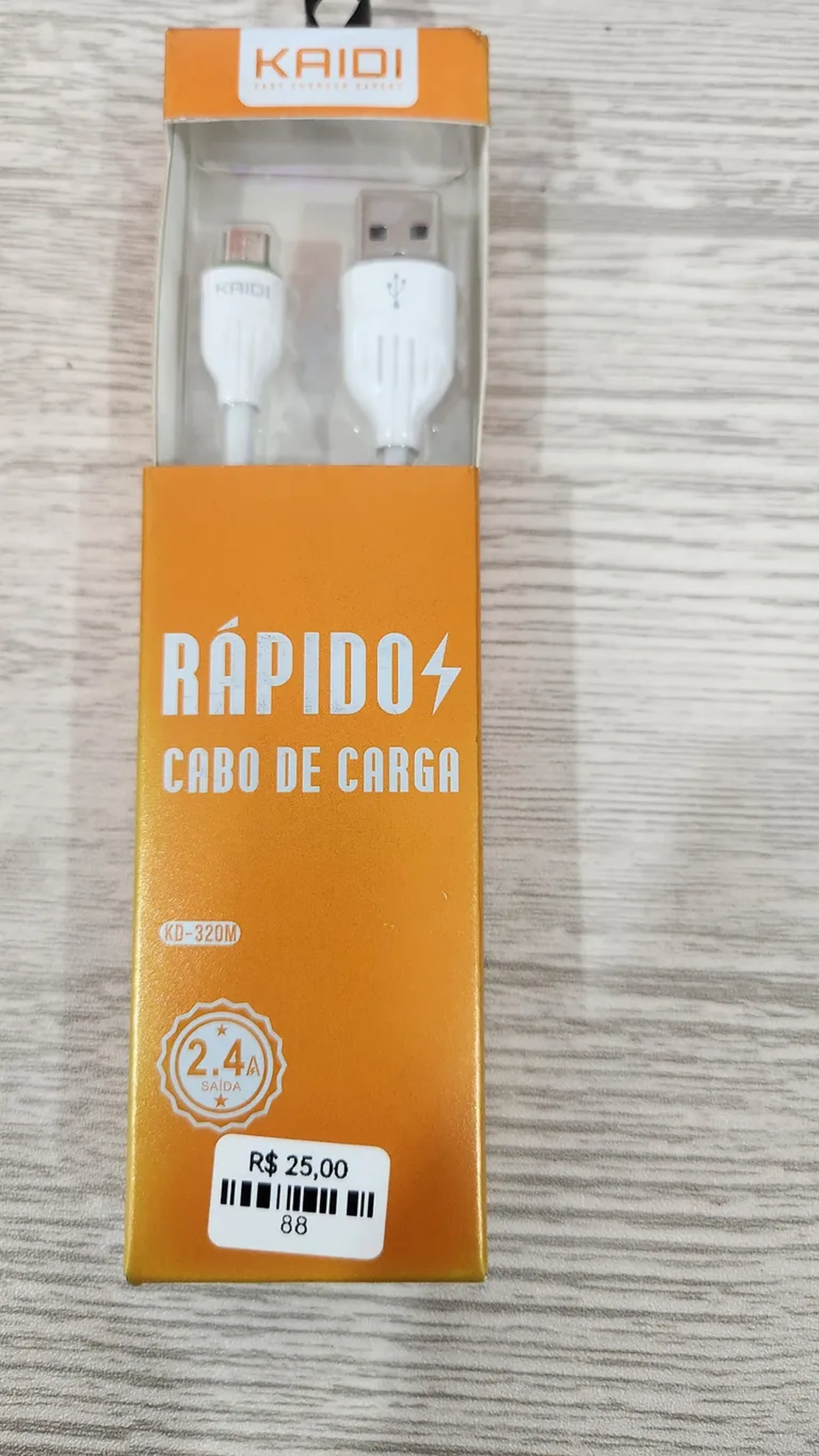 CABO DE CARGA USB TIPO C imagem