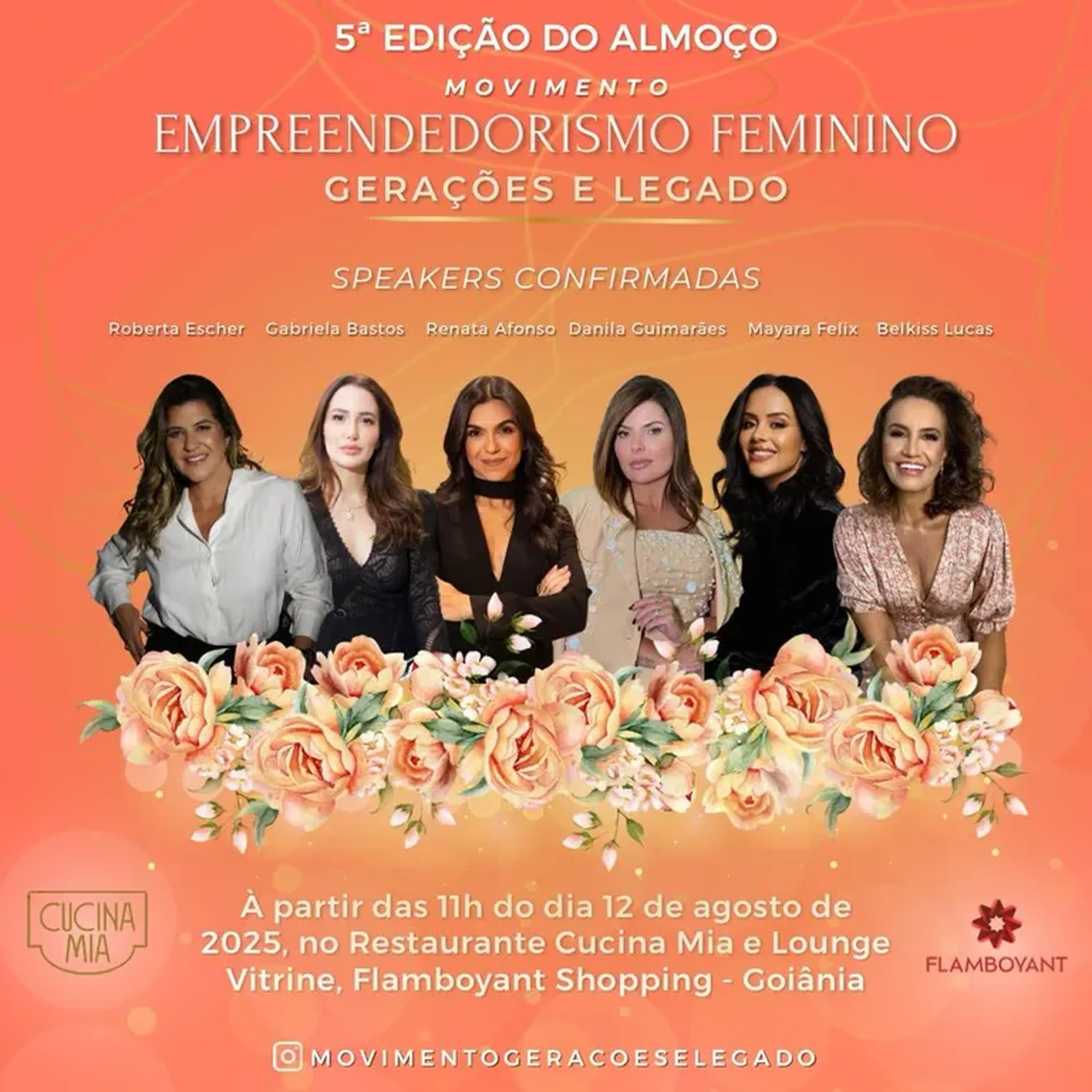 5º edição ALMOÇO EMPREENDEDORISMO GERAÇÕES E LEGADO imagem
