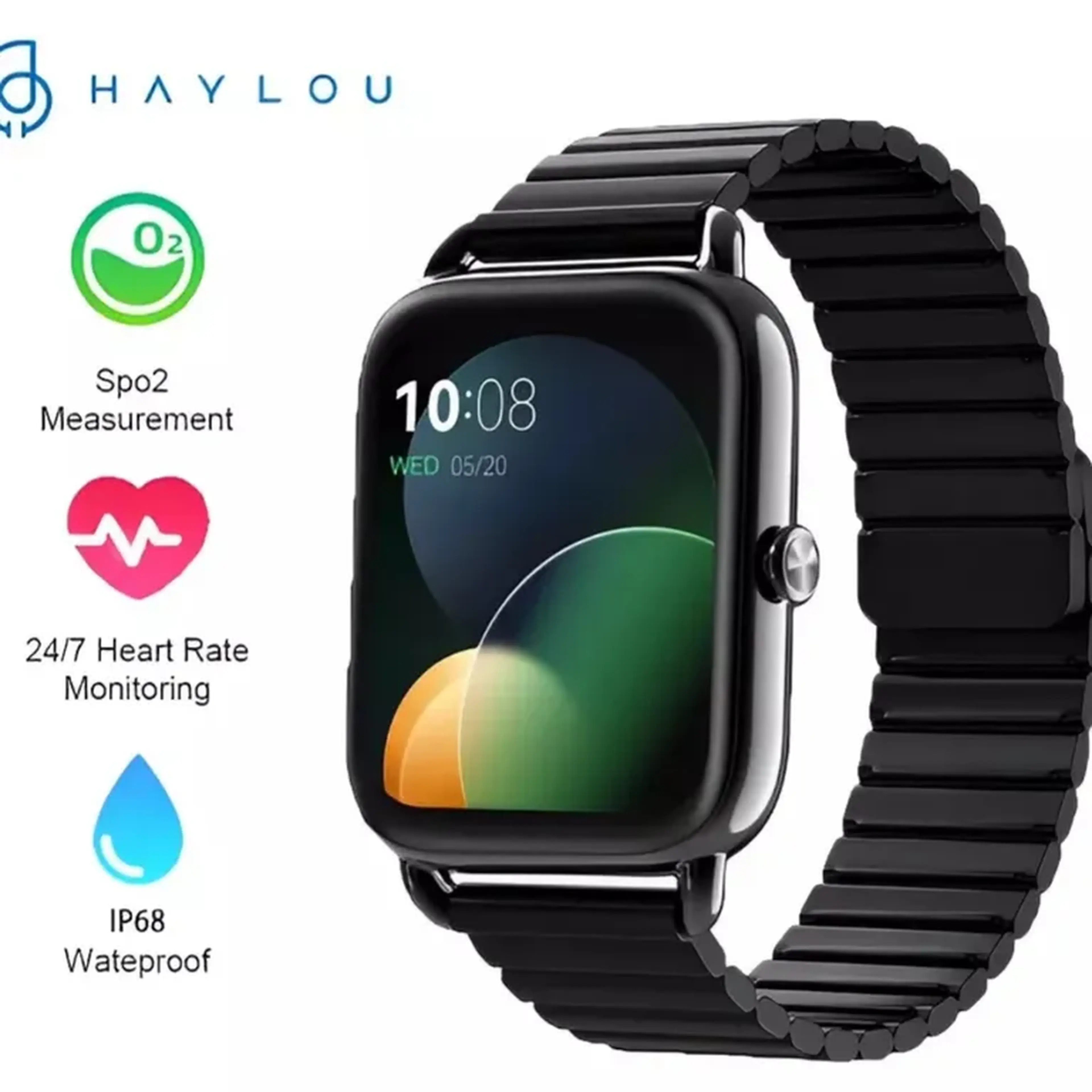Haylou RS4 Plus Tela Amoled Pulseira Extra A Prova Dagua imagem