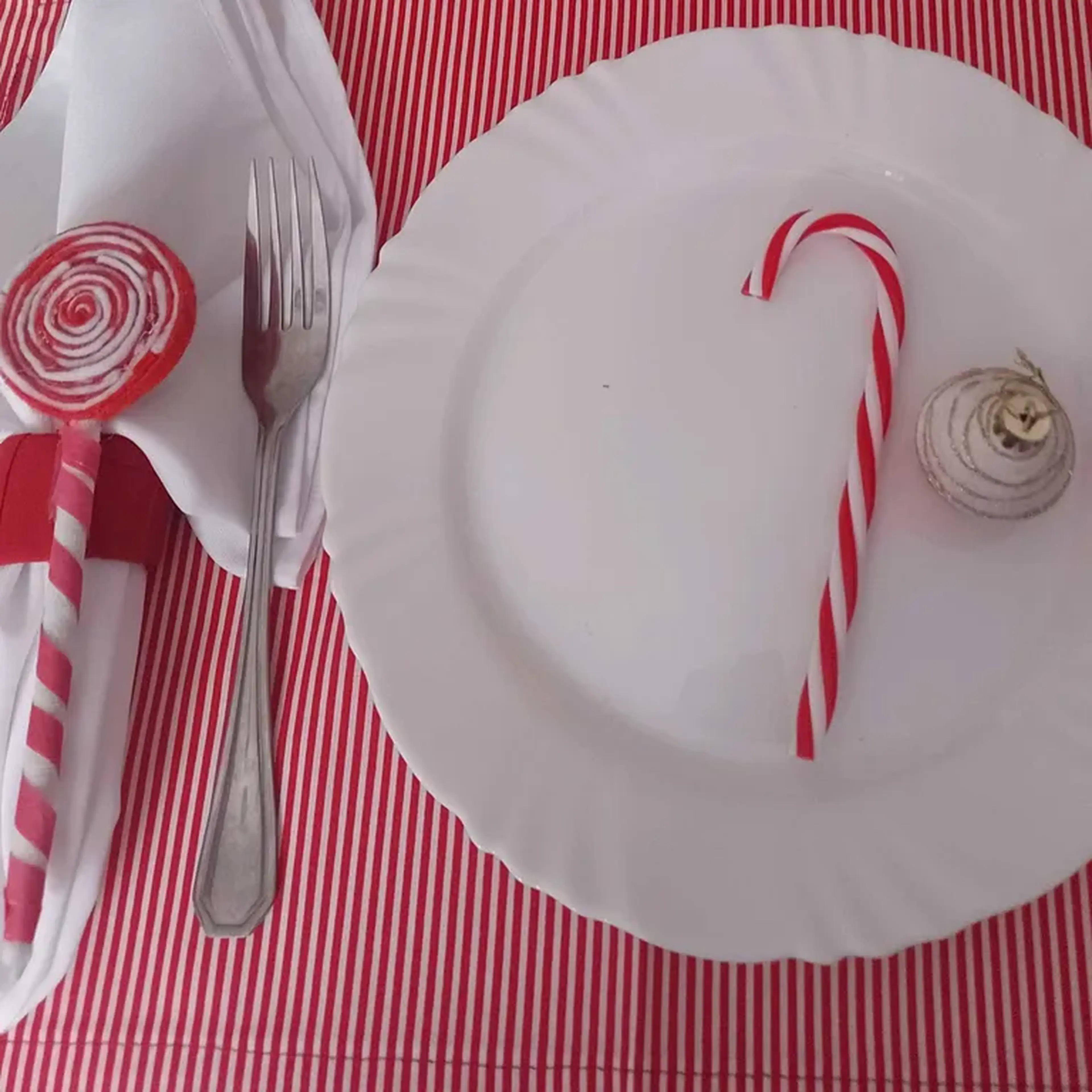 guardanapo de tecido branco imagem