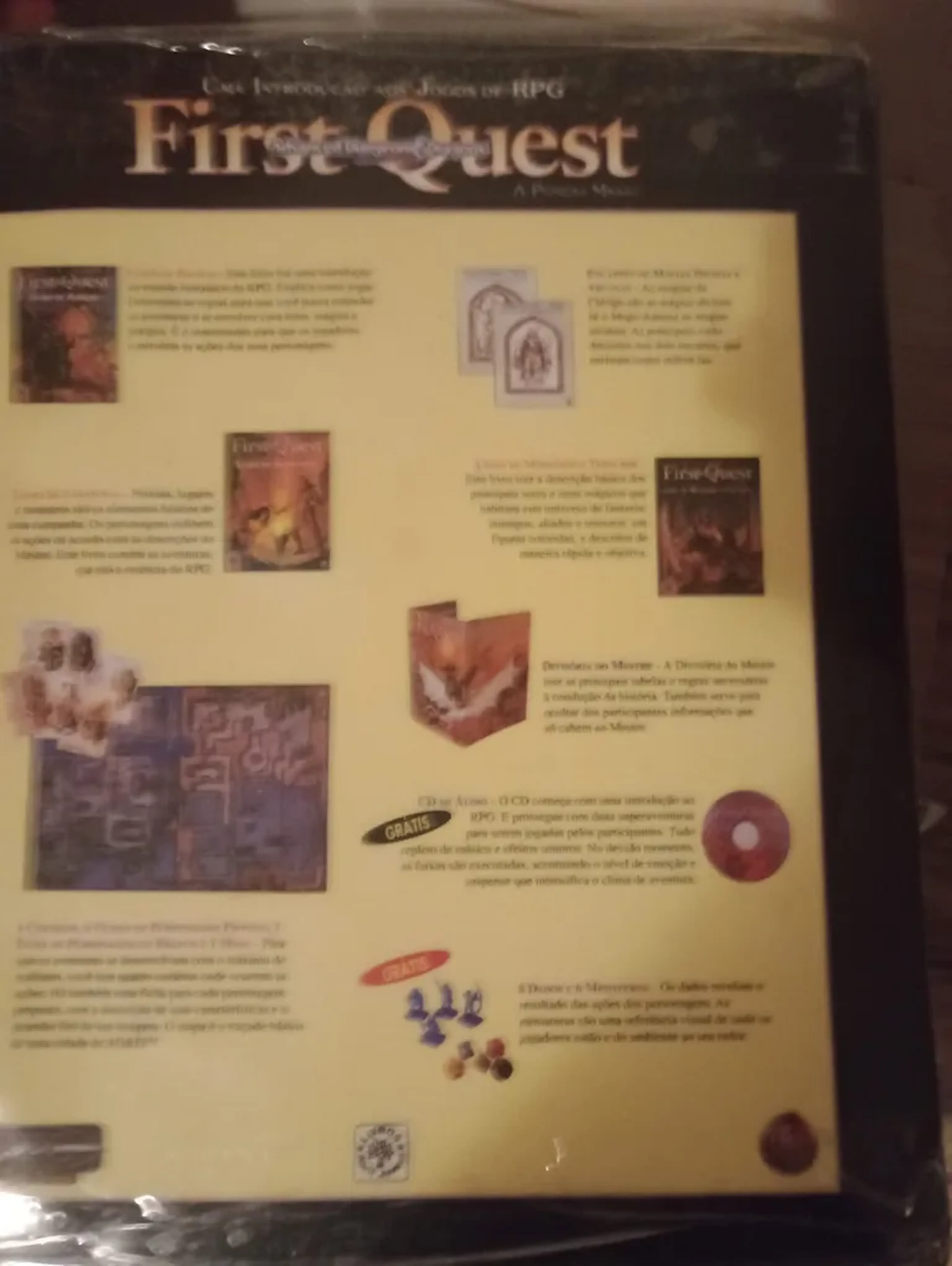 First Quest original completo imagem