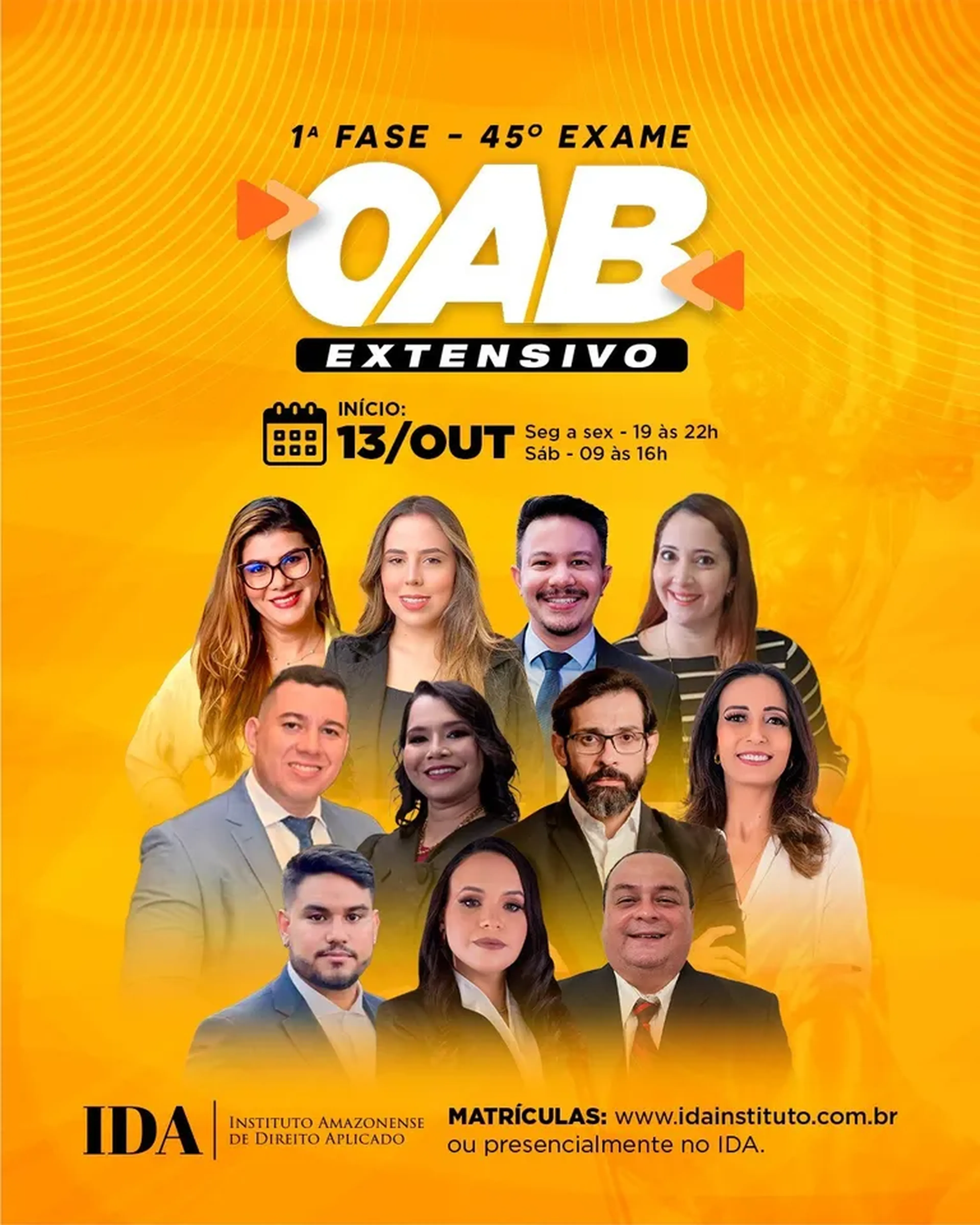 45º EXAME DA OAB - 1ª FASE - 1º Lote imagem