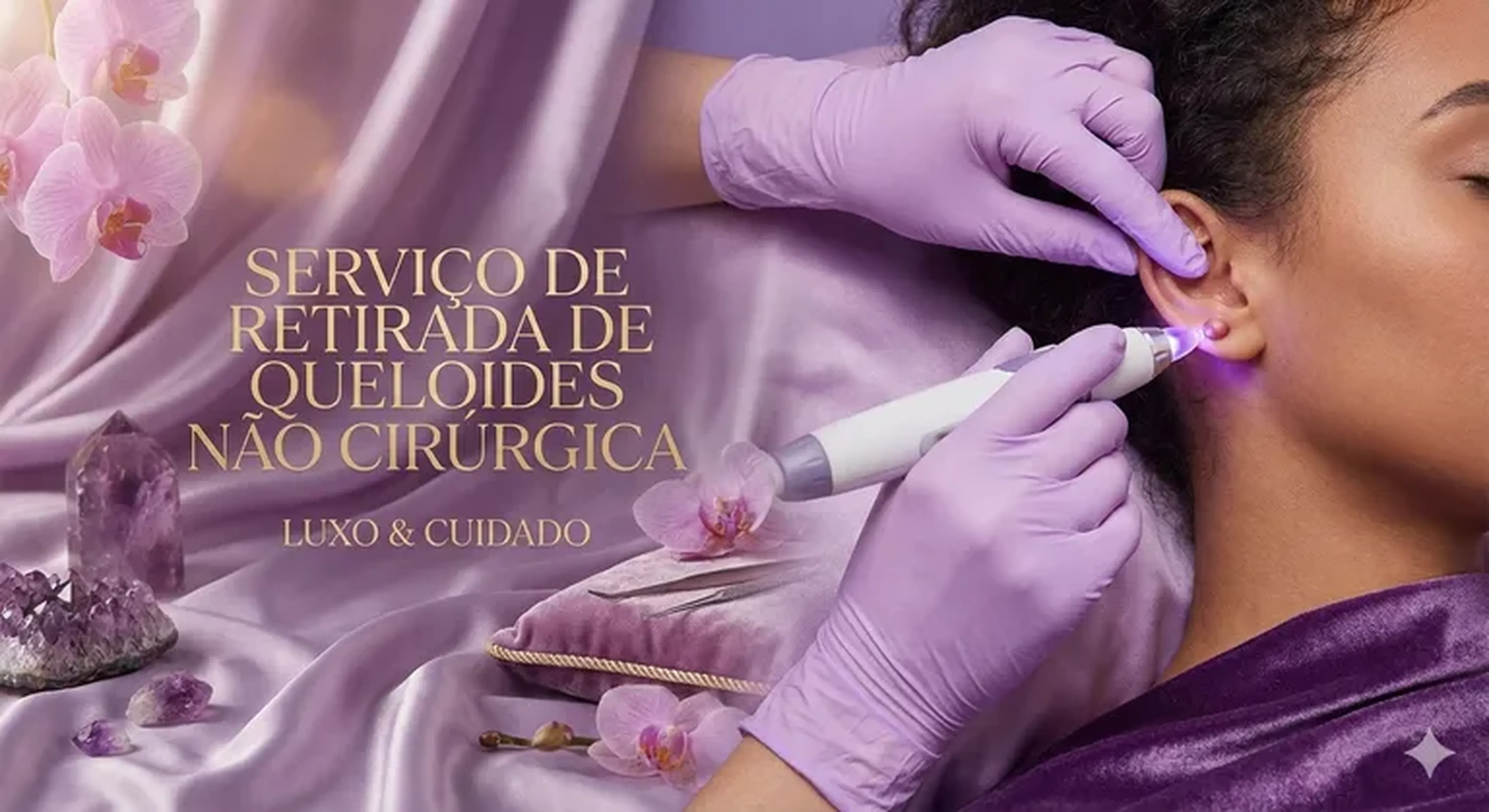 Retirada de Queloide Não Cirúrgica imagem