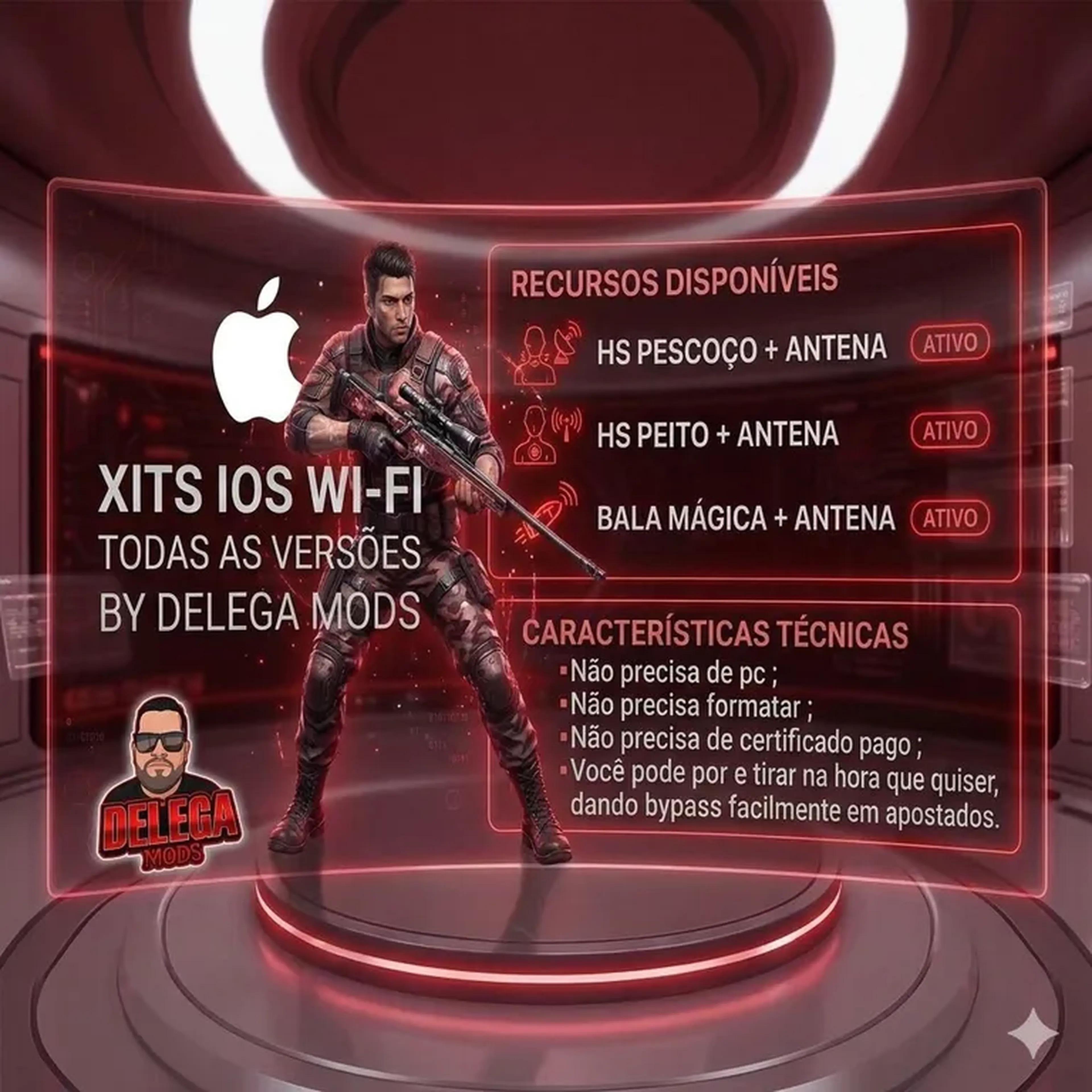 Xit IOS via Proxy - 1 dia imagem