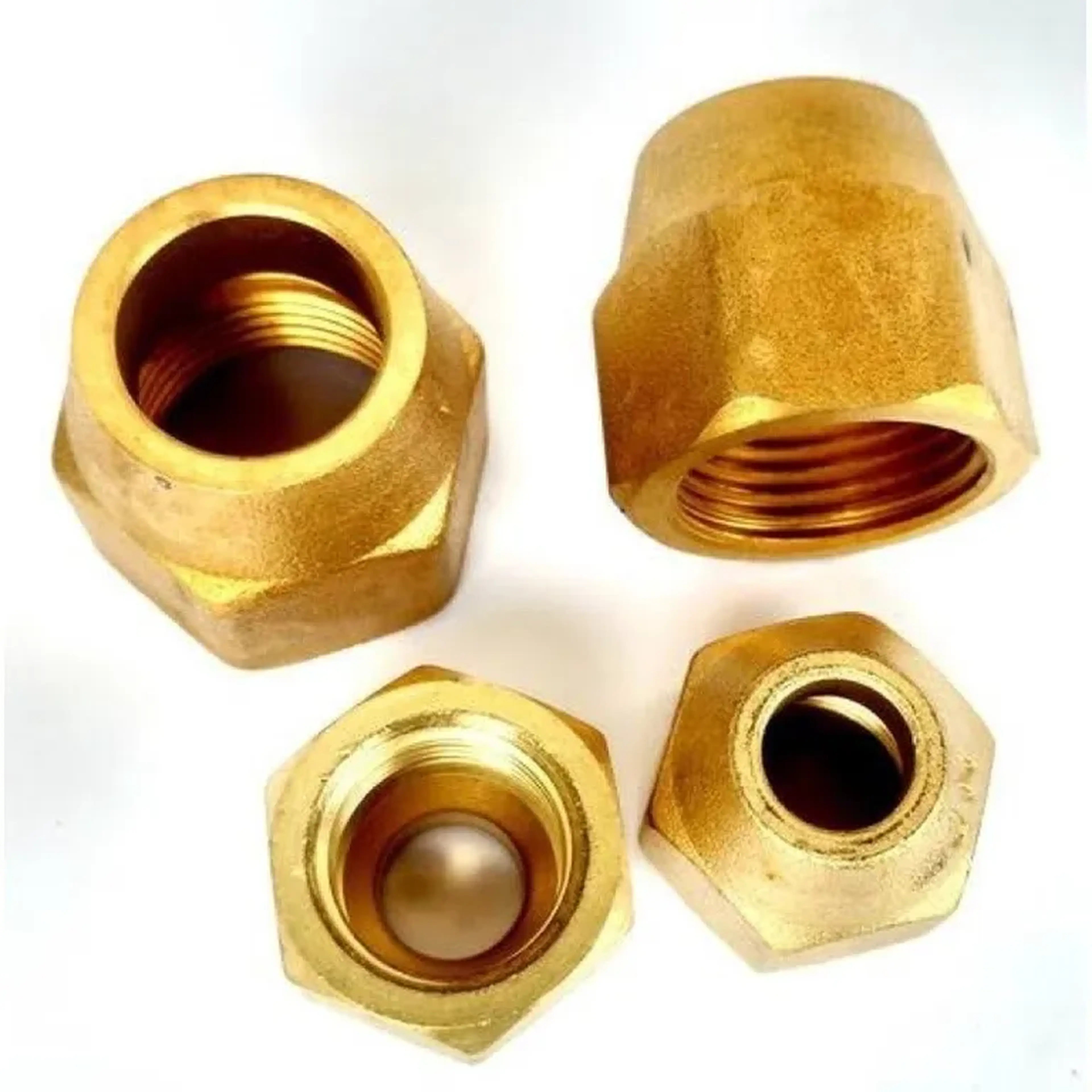 Porca Forjada 1-2 Tubo Cobre (1 unidade) imagem