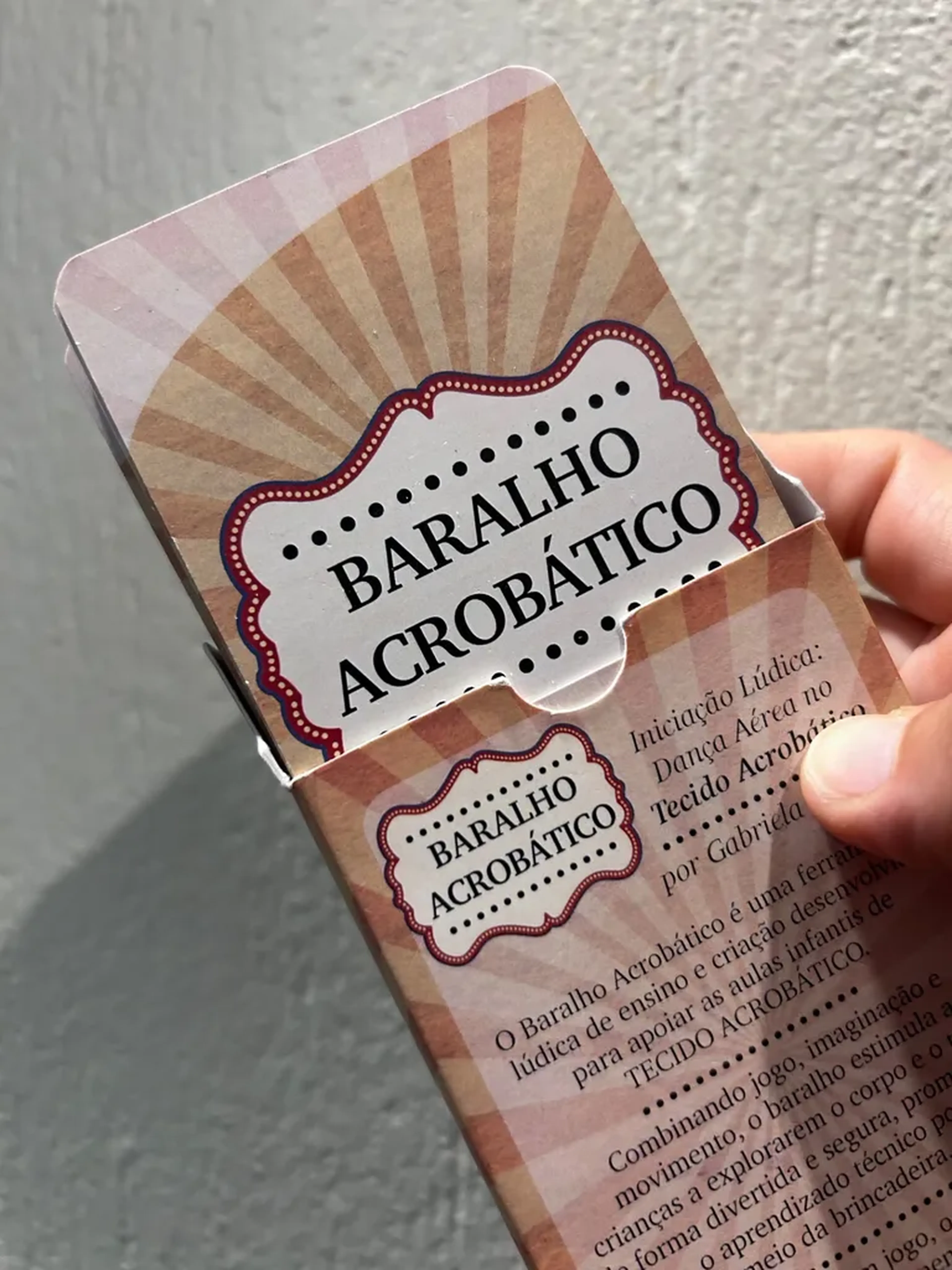 Pré Lançamento Baralho Acrobático imagem