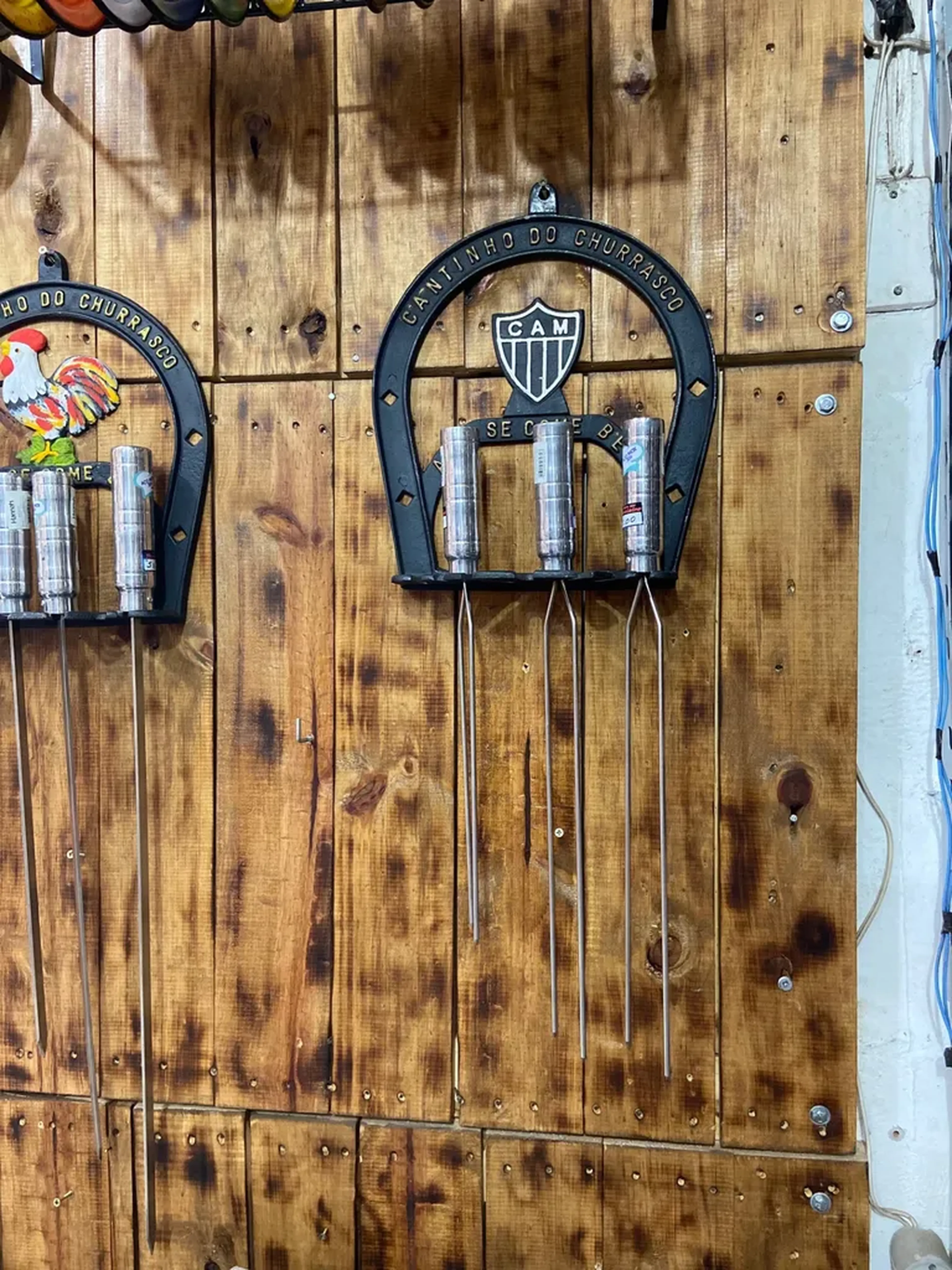 Suporte De Espeto imagem