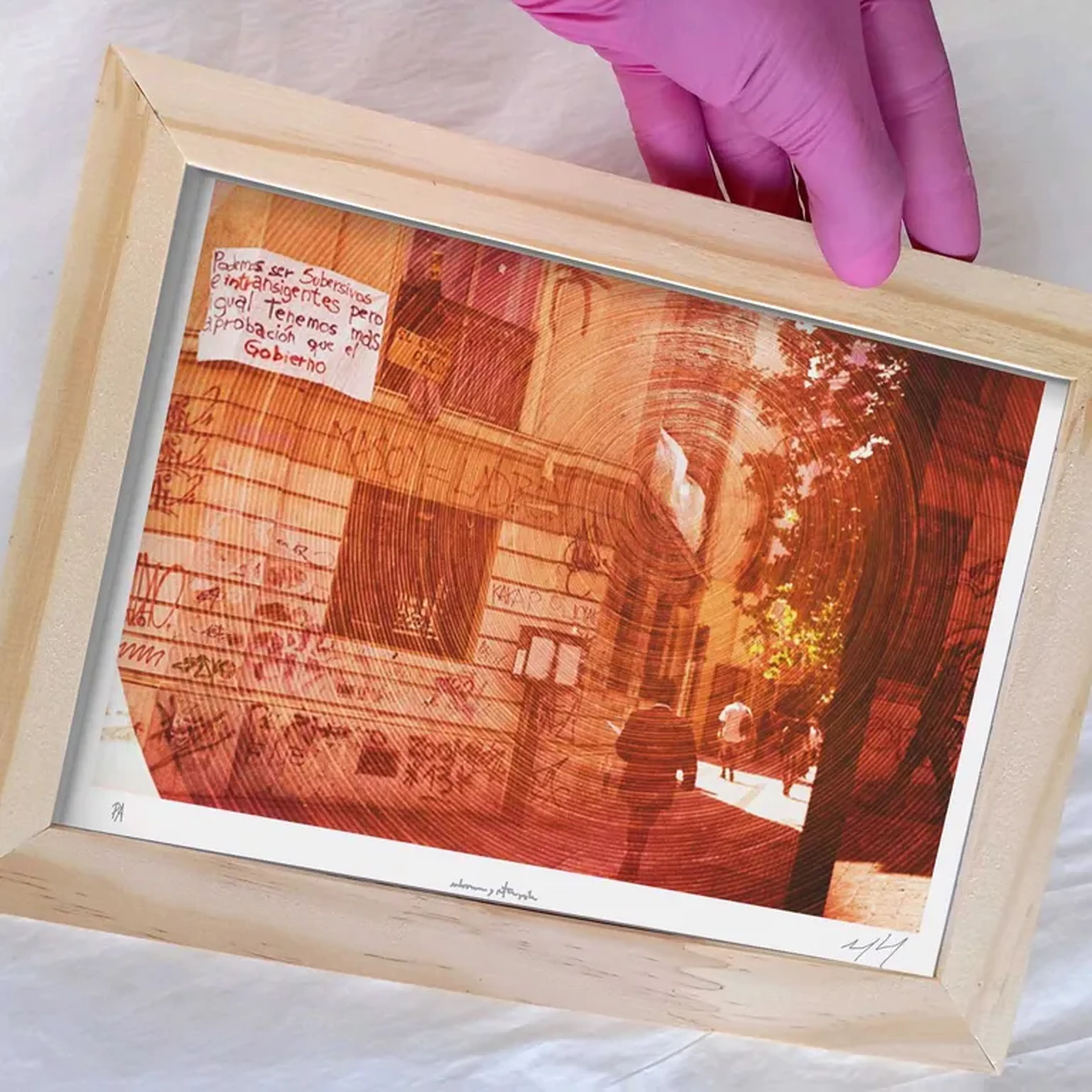 Palávoras - Subversivos - 15x21 cm moldura plana imagem