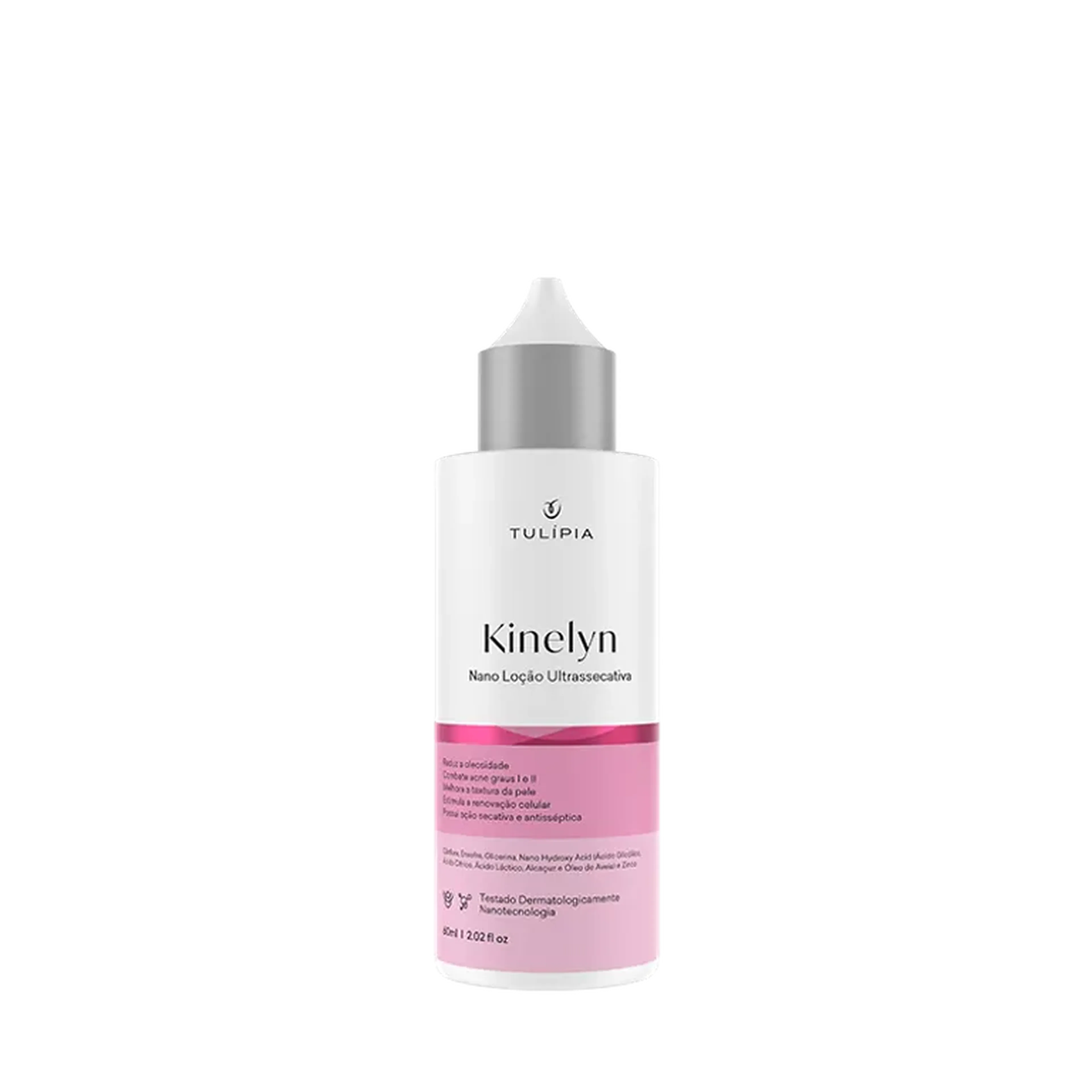 Kinelyn Nano Loção Ultrassecativa 60ml ± 60 aplicações imagem