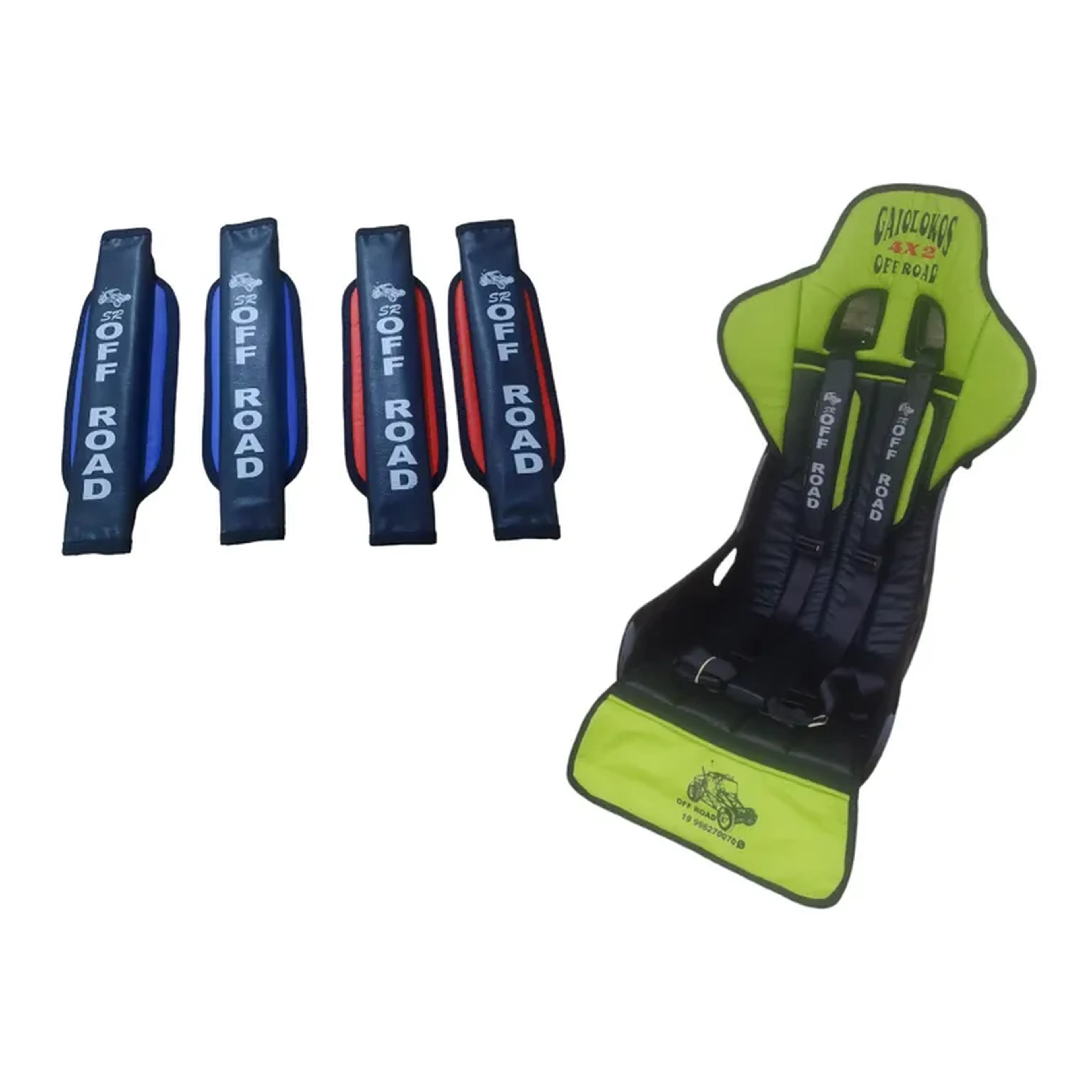 Kit 2 pçs Ombreira para cinto 4Pontos imagem