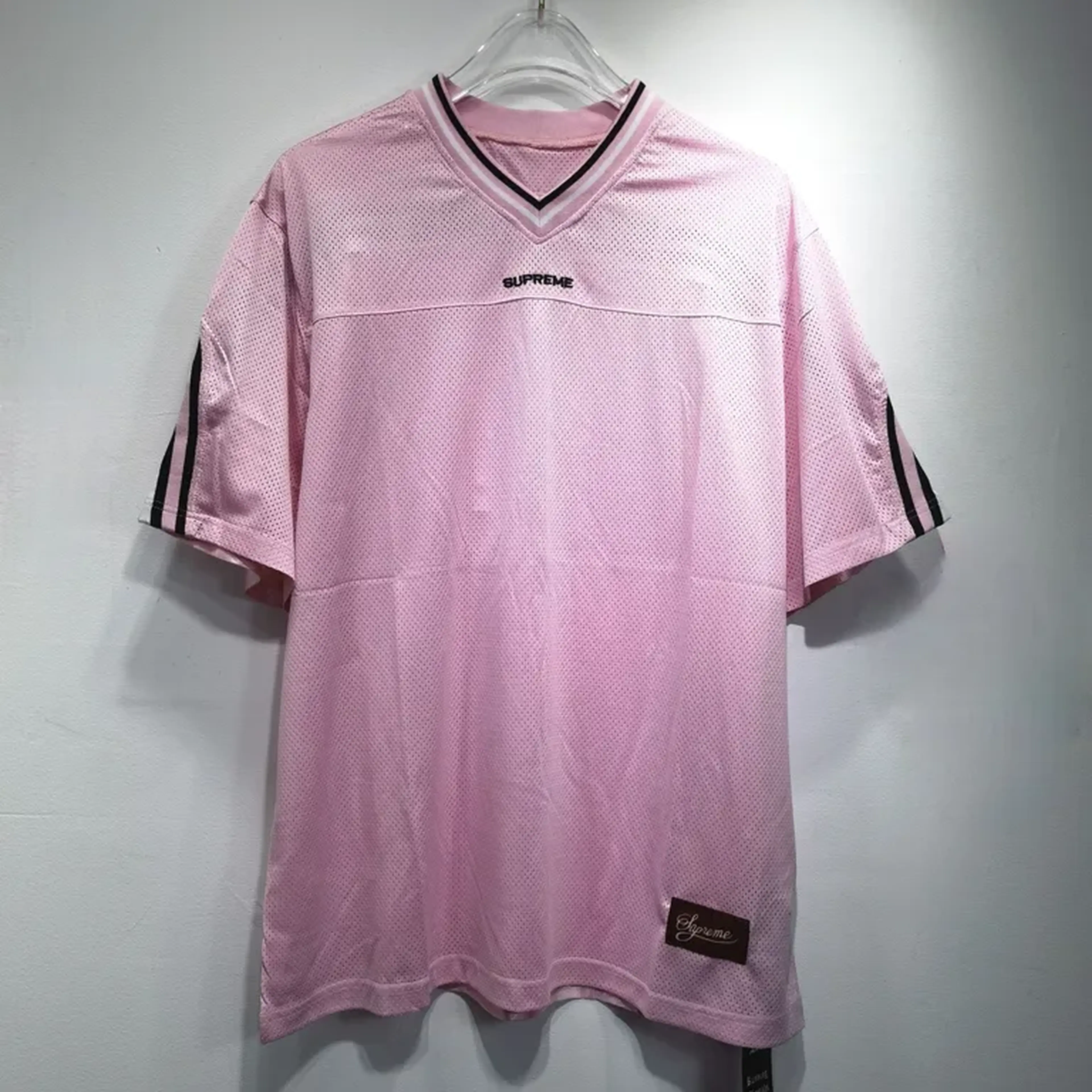 Supreme Jersey - Jacquard Rib Pink imagem