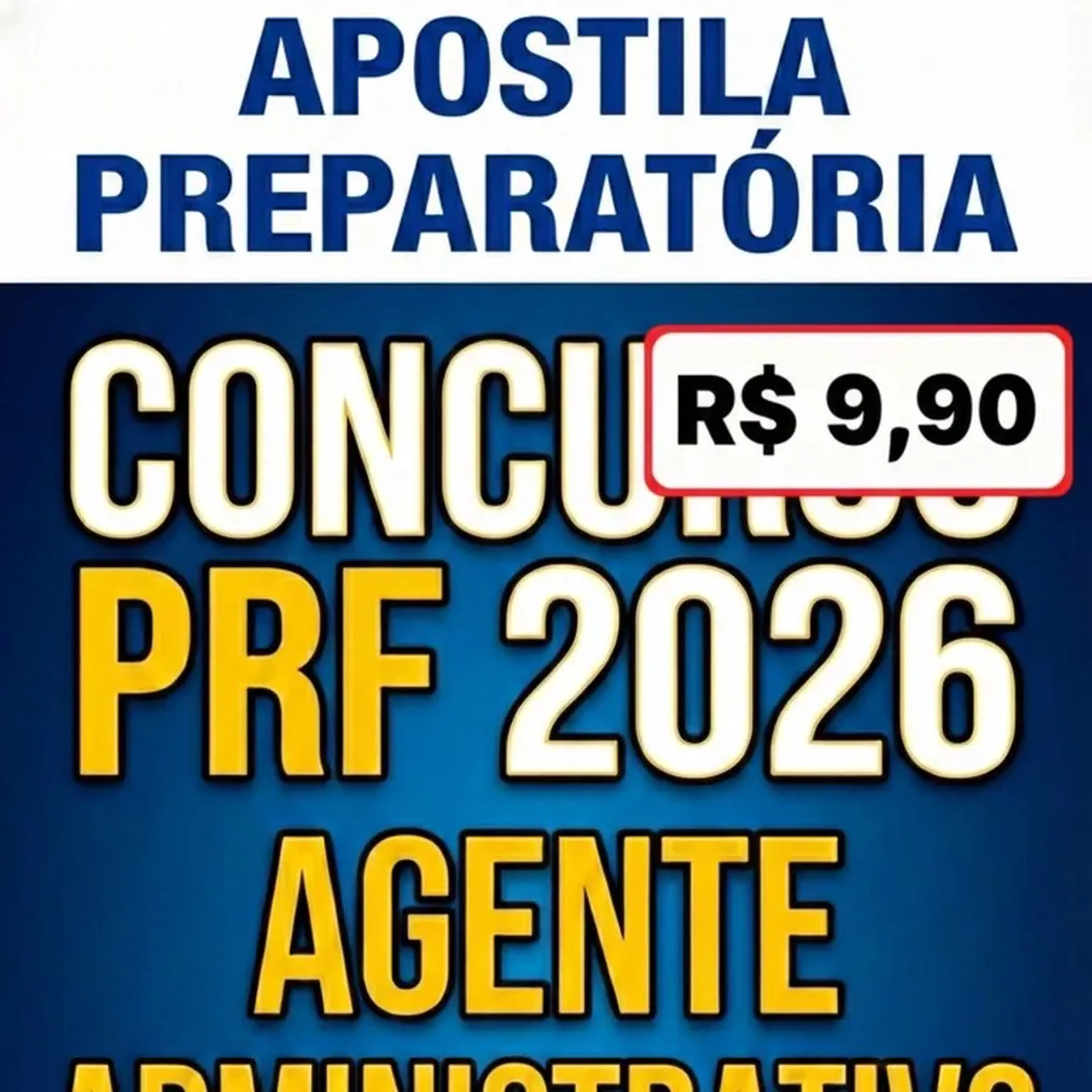 APOSTILA PREPARATÓRIA - CONCURSO PRF 2026 imagem