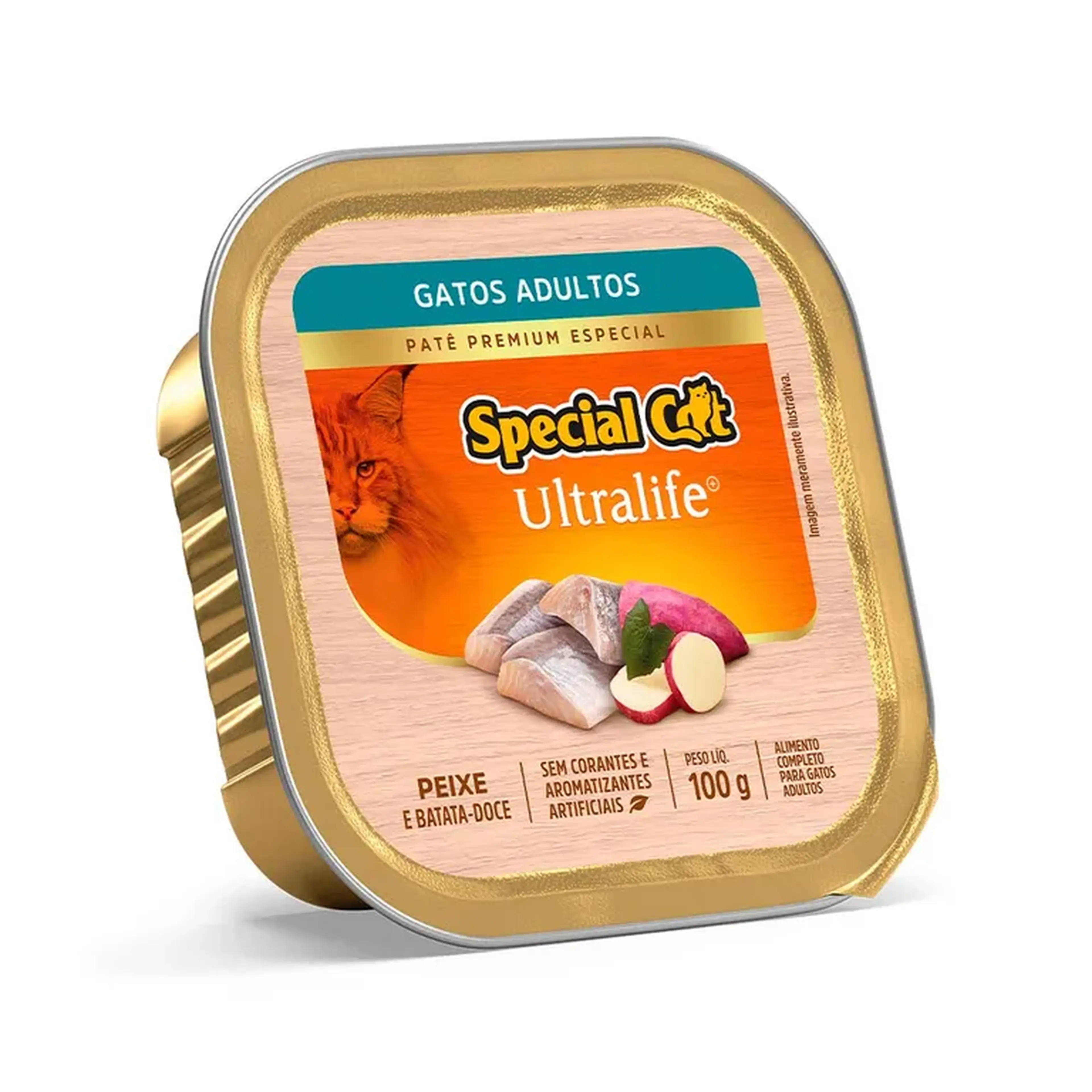 Special Cat Ultralife Patê Peixe para Gatos Adultos - 100 g imagem