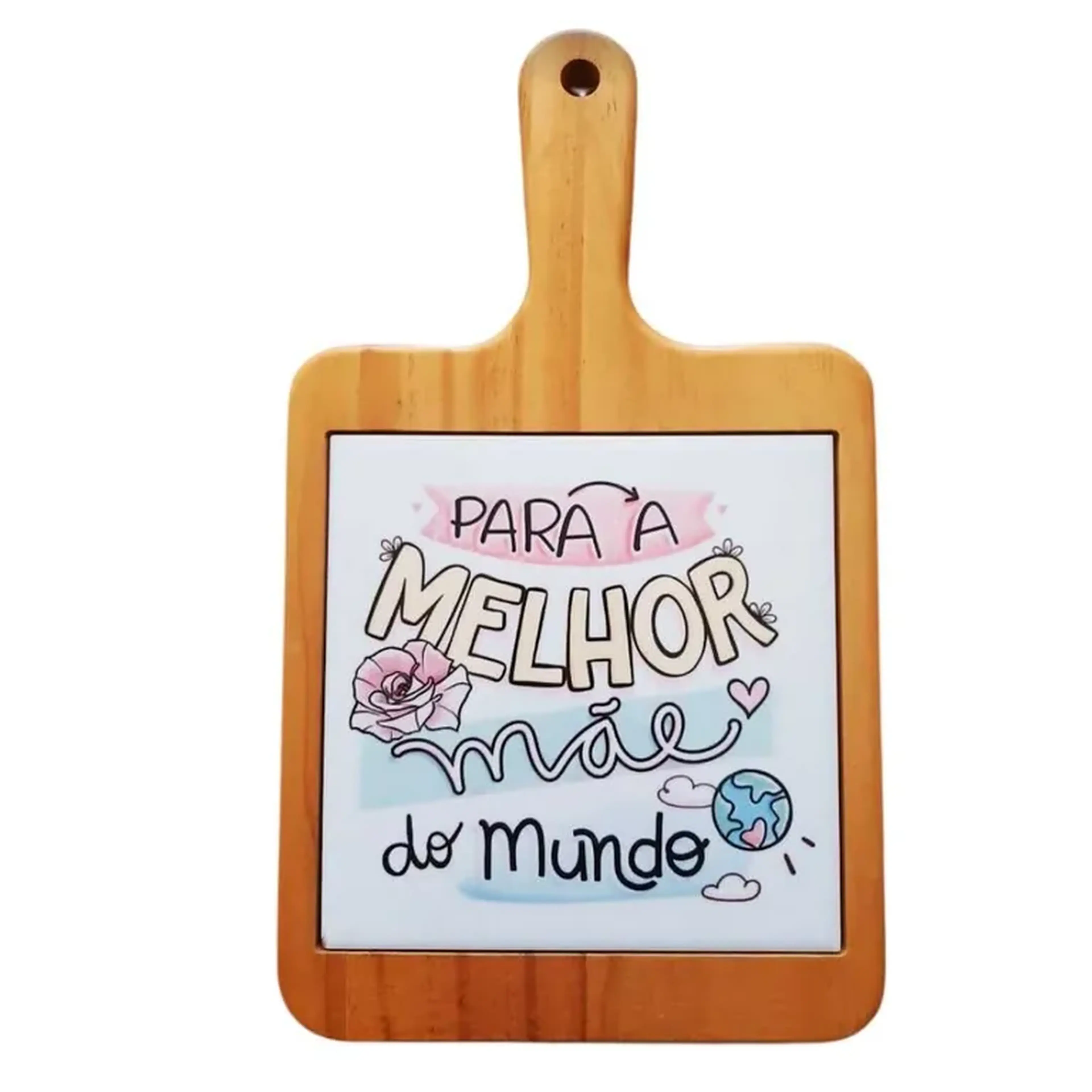 Tabua de Corte Com Azulejo Personalizado imagem