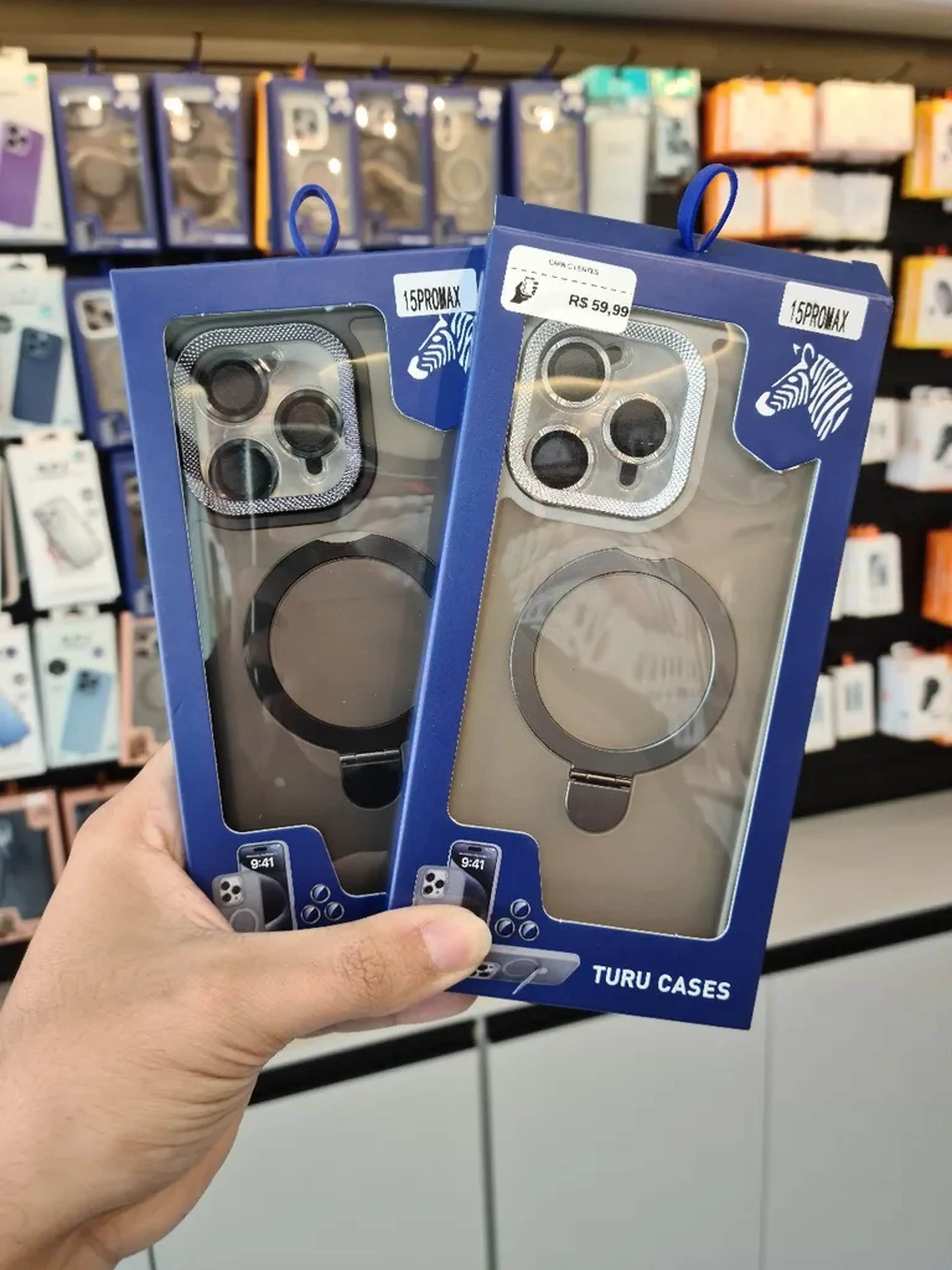 CAPA COM LENTE IPHONE 15 PRO MAX imagem