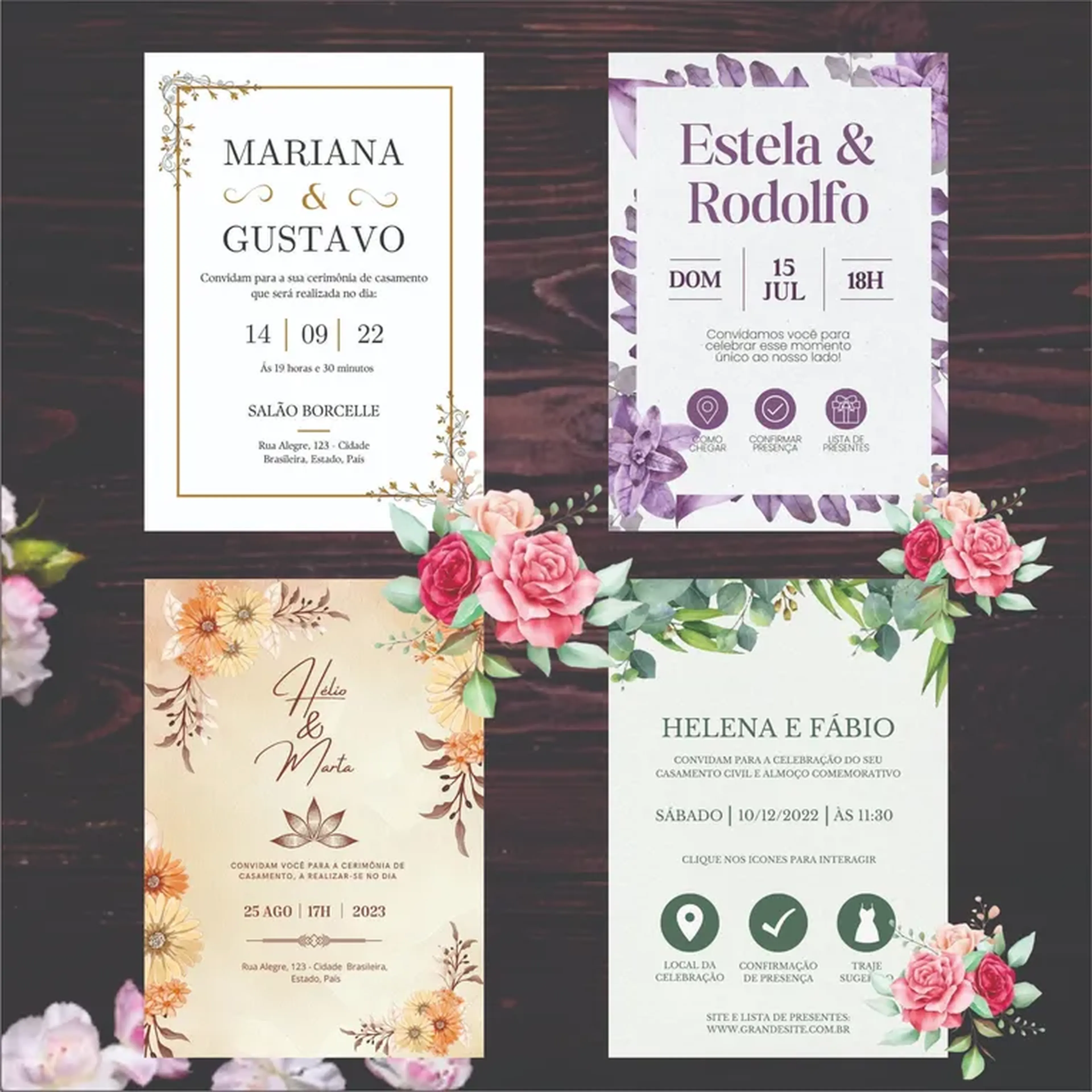 CONVITE VIRTUAL PARA CASAMENTO imagem