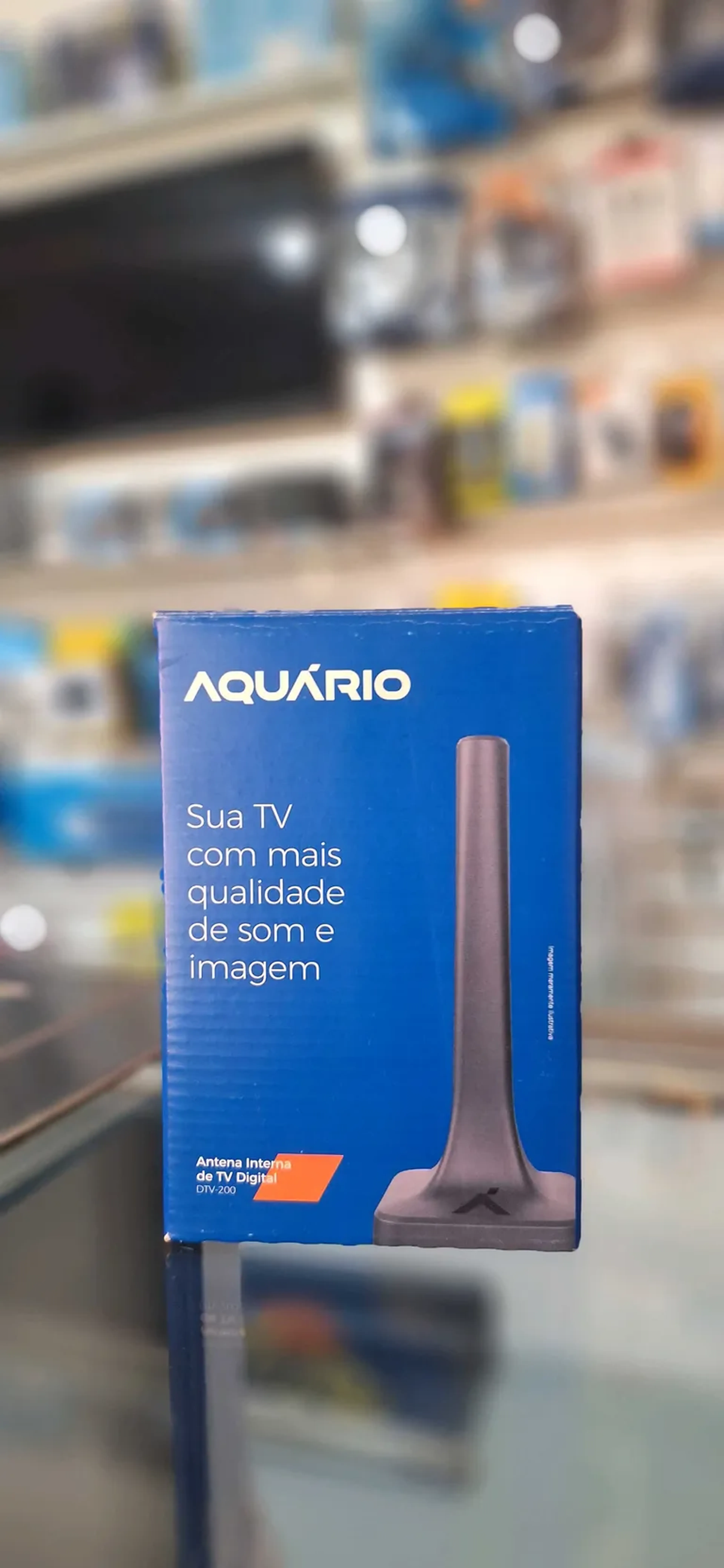 Antena Interna de TV Aquário imagem