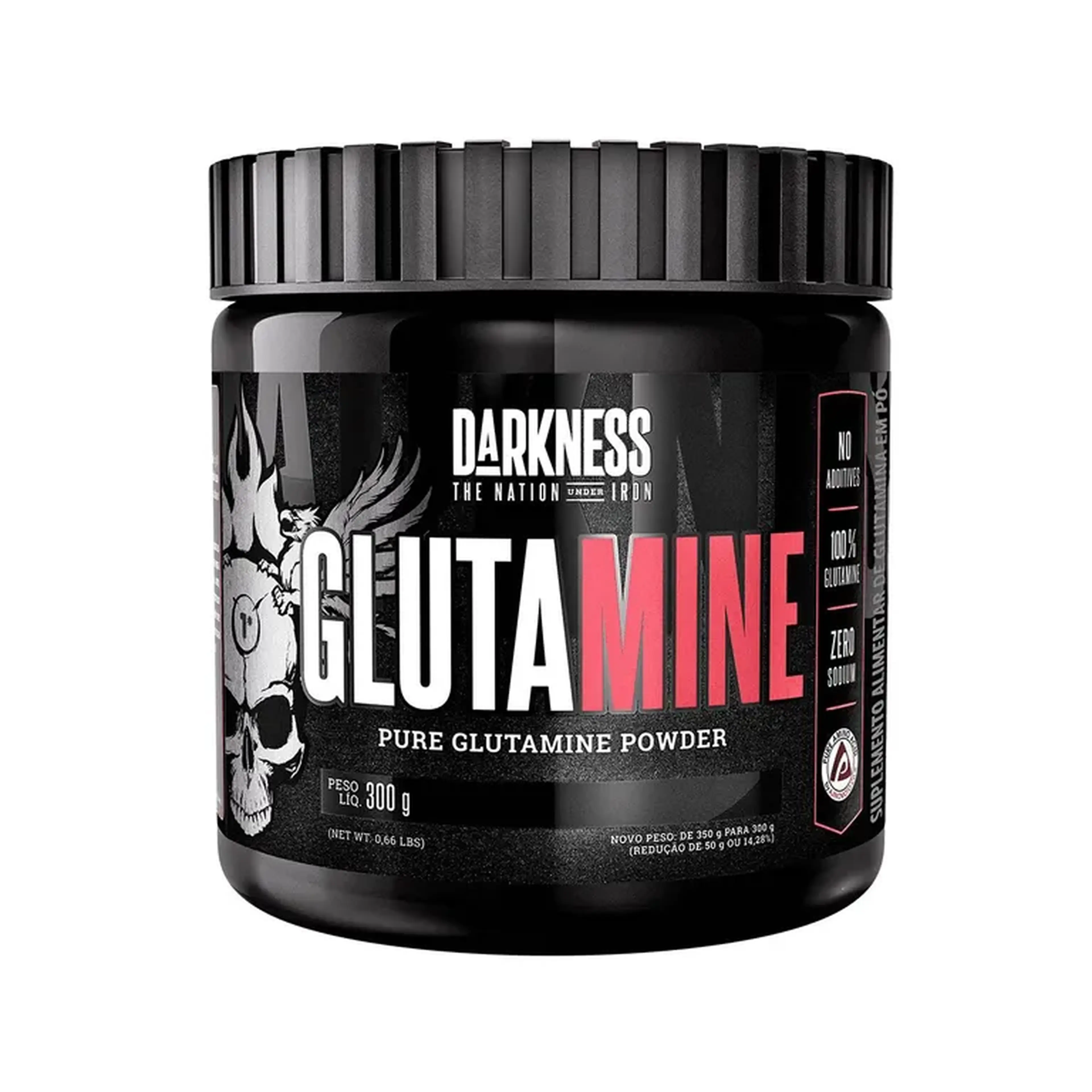Glutamina 300g Darkness Integralmedica imagem