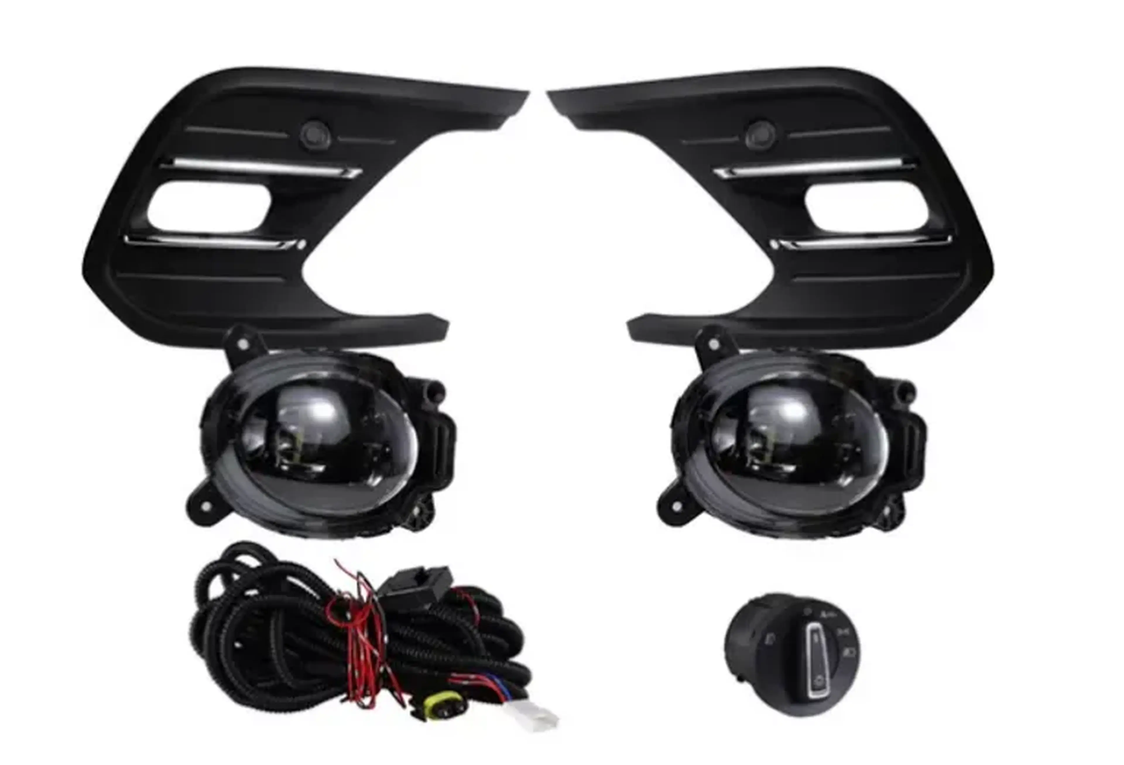 Kit Farol Milha Led Novo Polo 23 24 25 Comfort Sen imagem