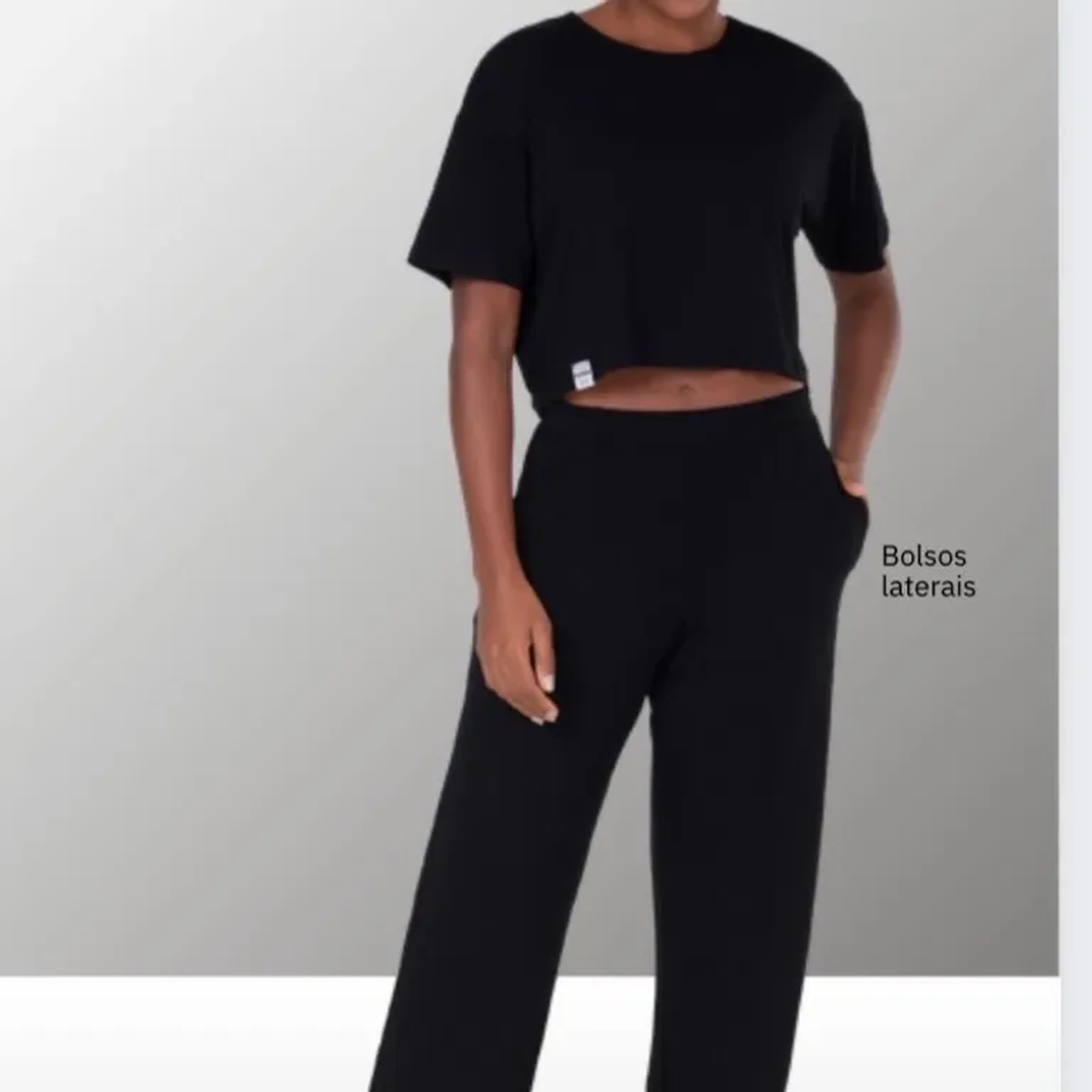 conjunto All Black imagem