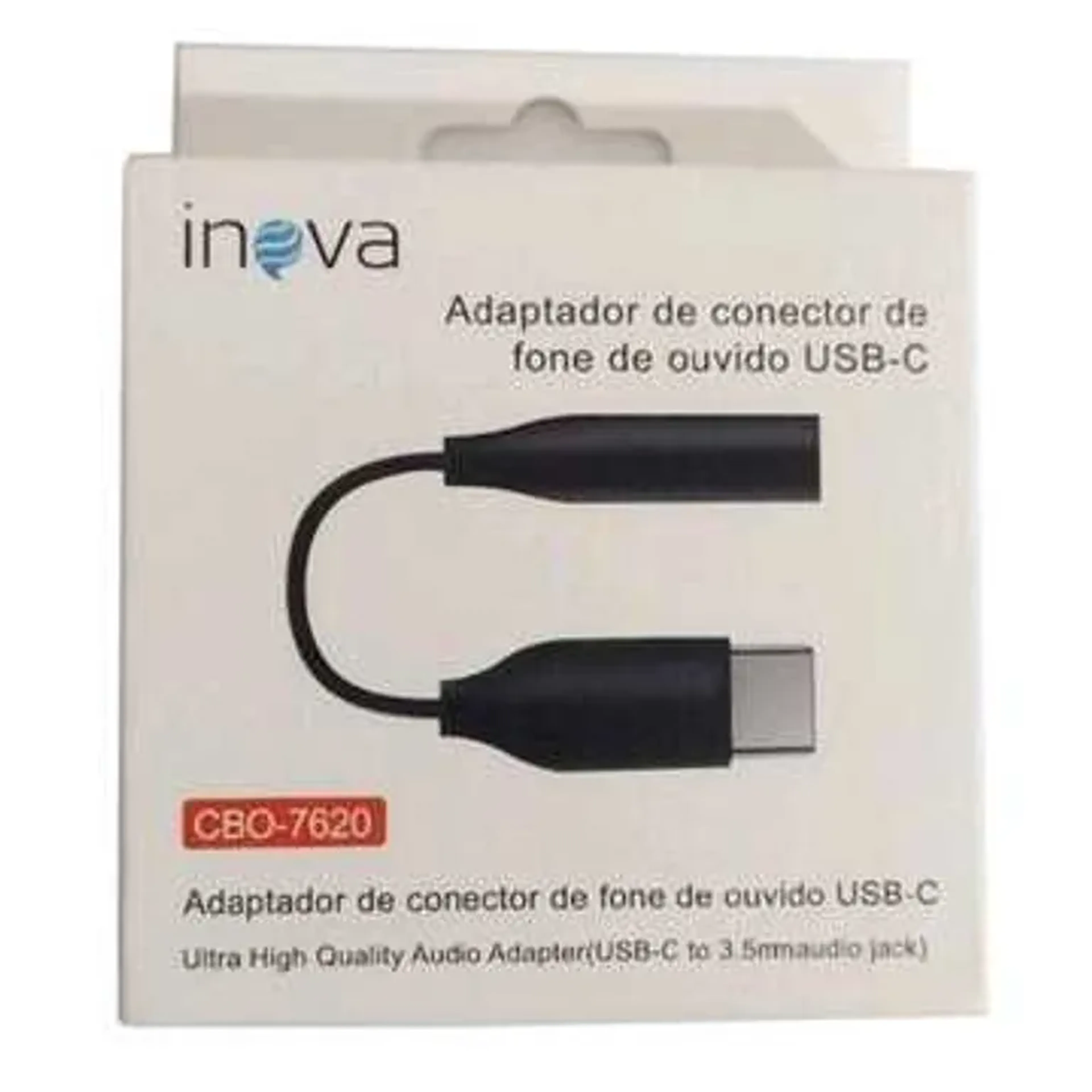 Adaptador Tipo C x P2 fêmea inova CBO-7620 - 3 dias de garantia imagem