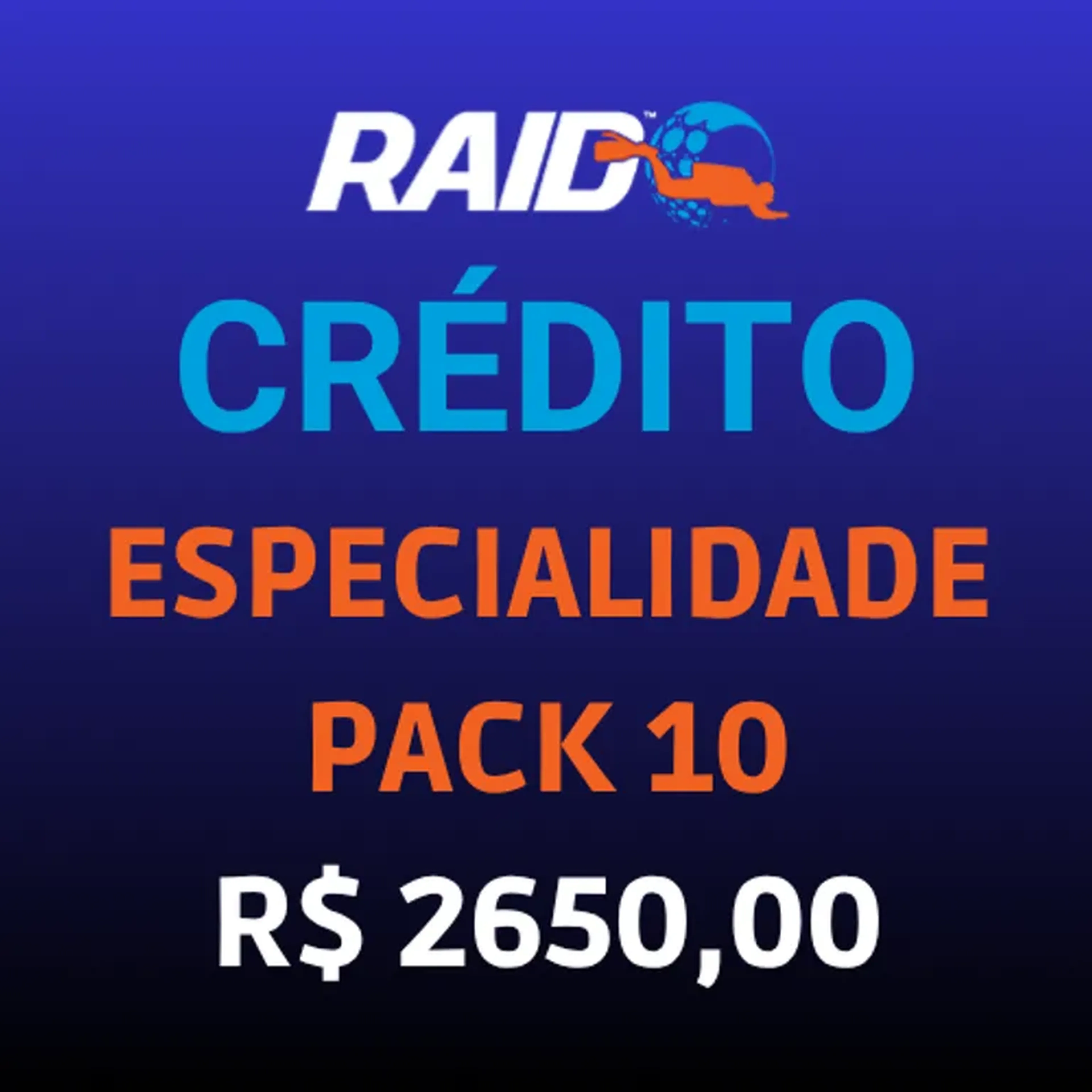CRÉDITO ESPECIALIDADE PACK 10 imagem