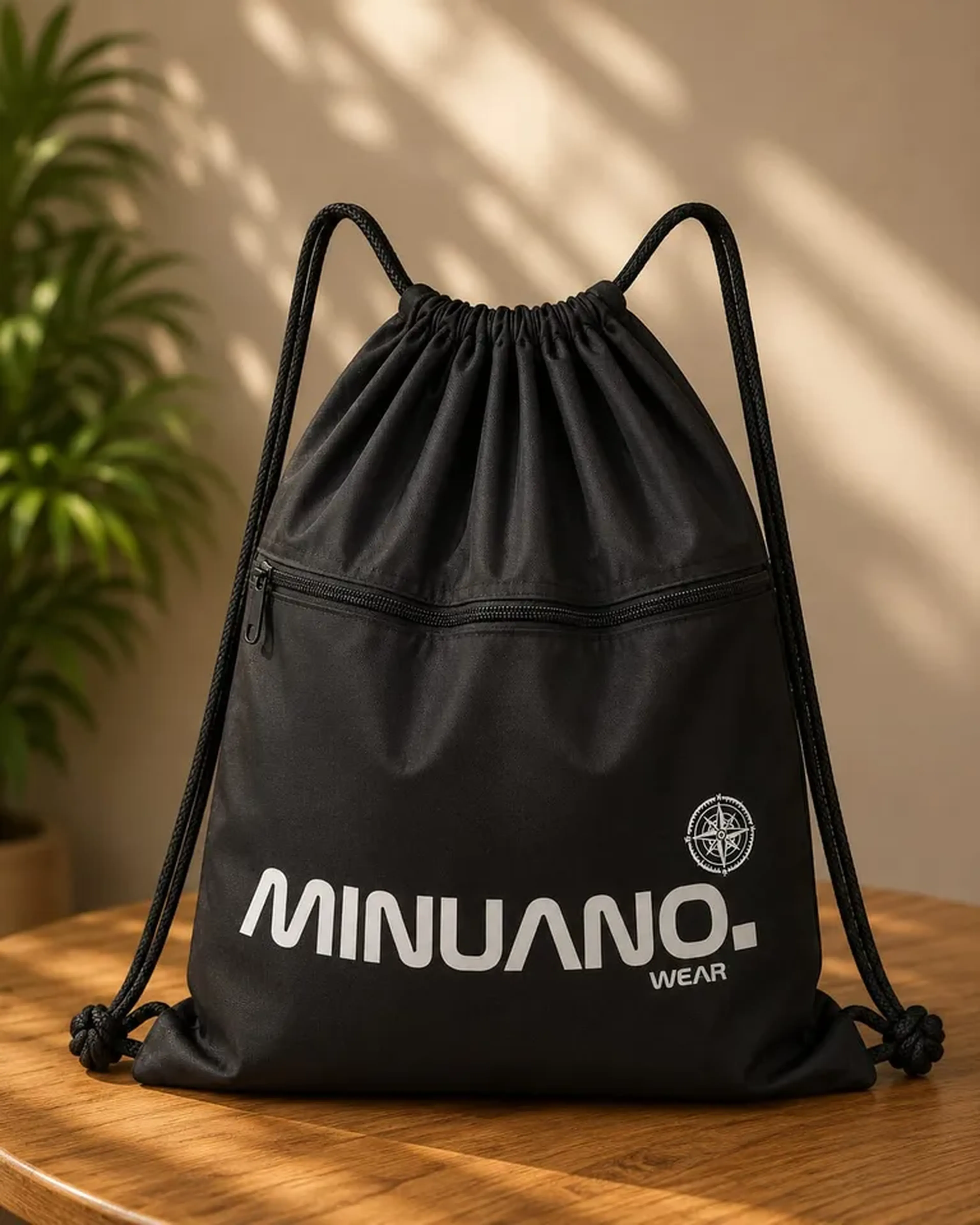 Sacochila Preta Minuano Wear imagem