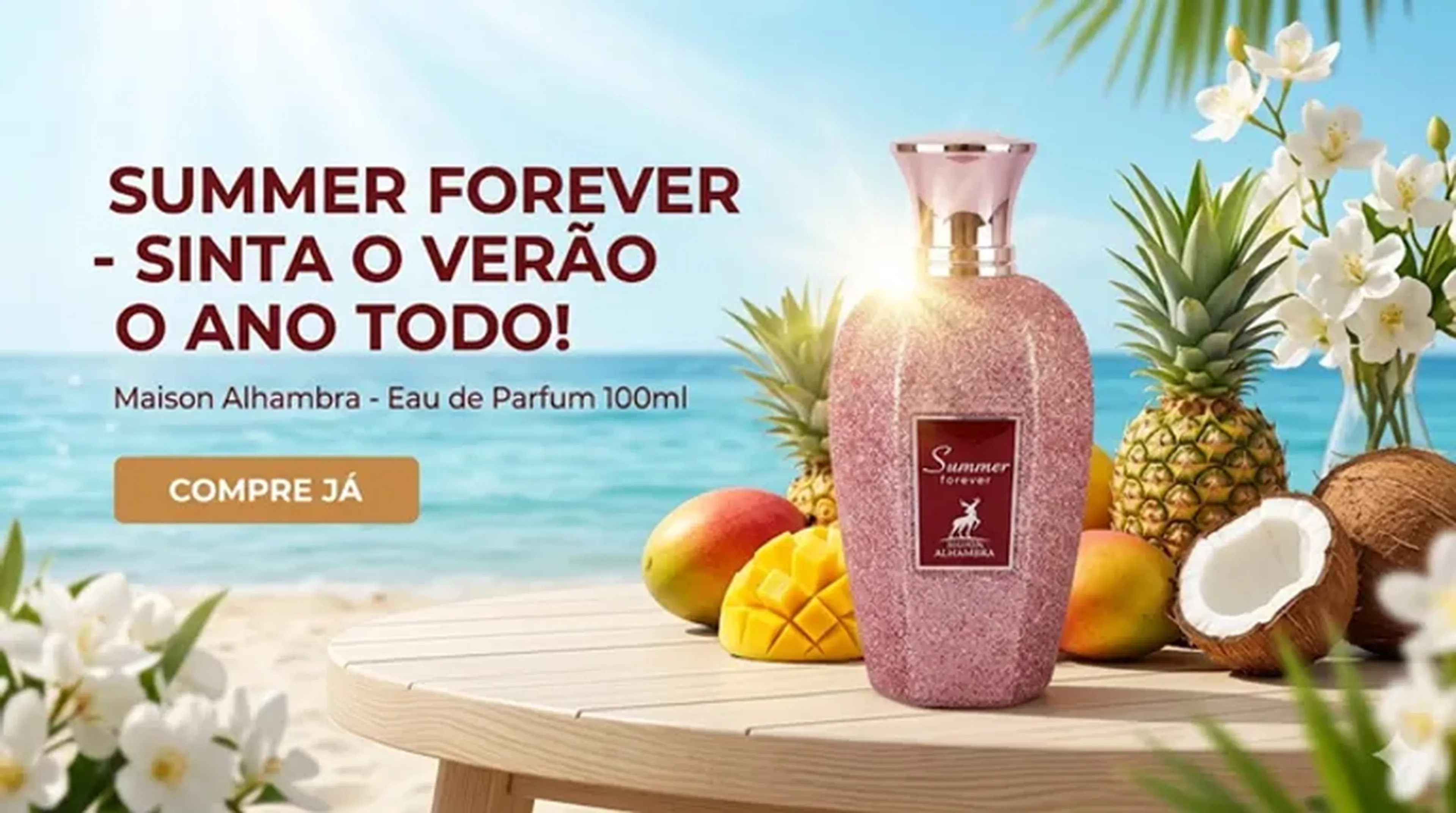 Maison Alhambra Summer Forever Eau de Parfum - 100ml imagem